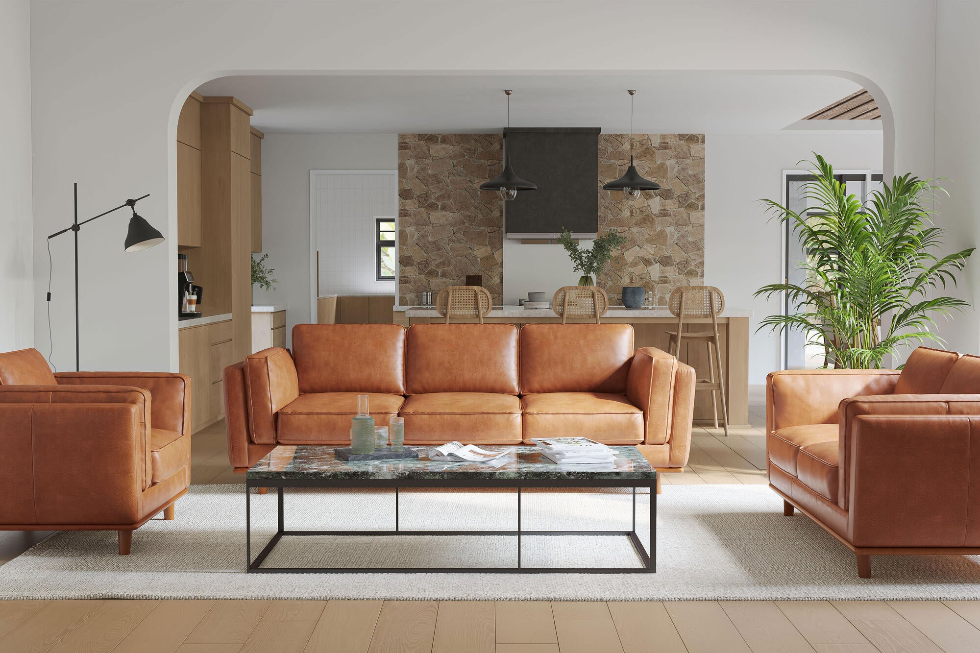 Artisan Leather Lounge