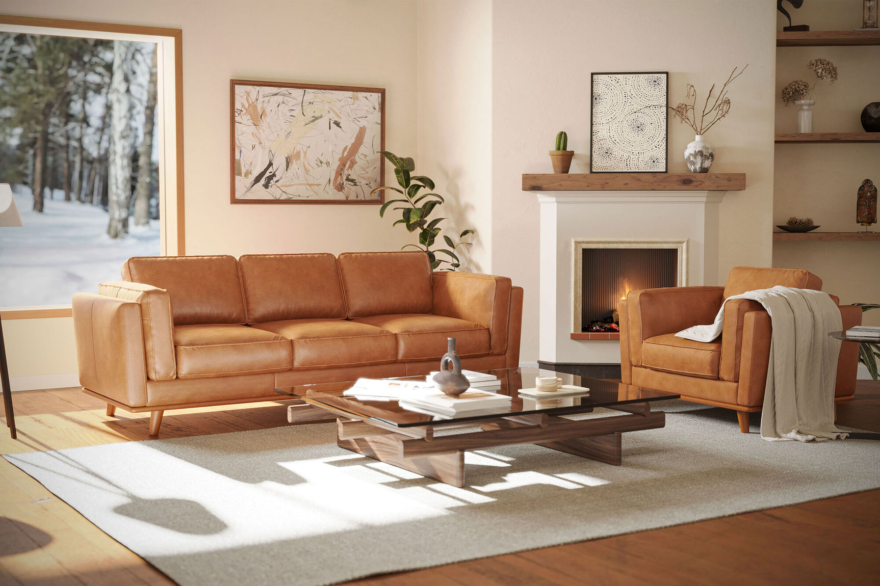 Artisan Leather Lounge