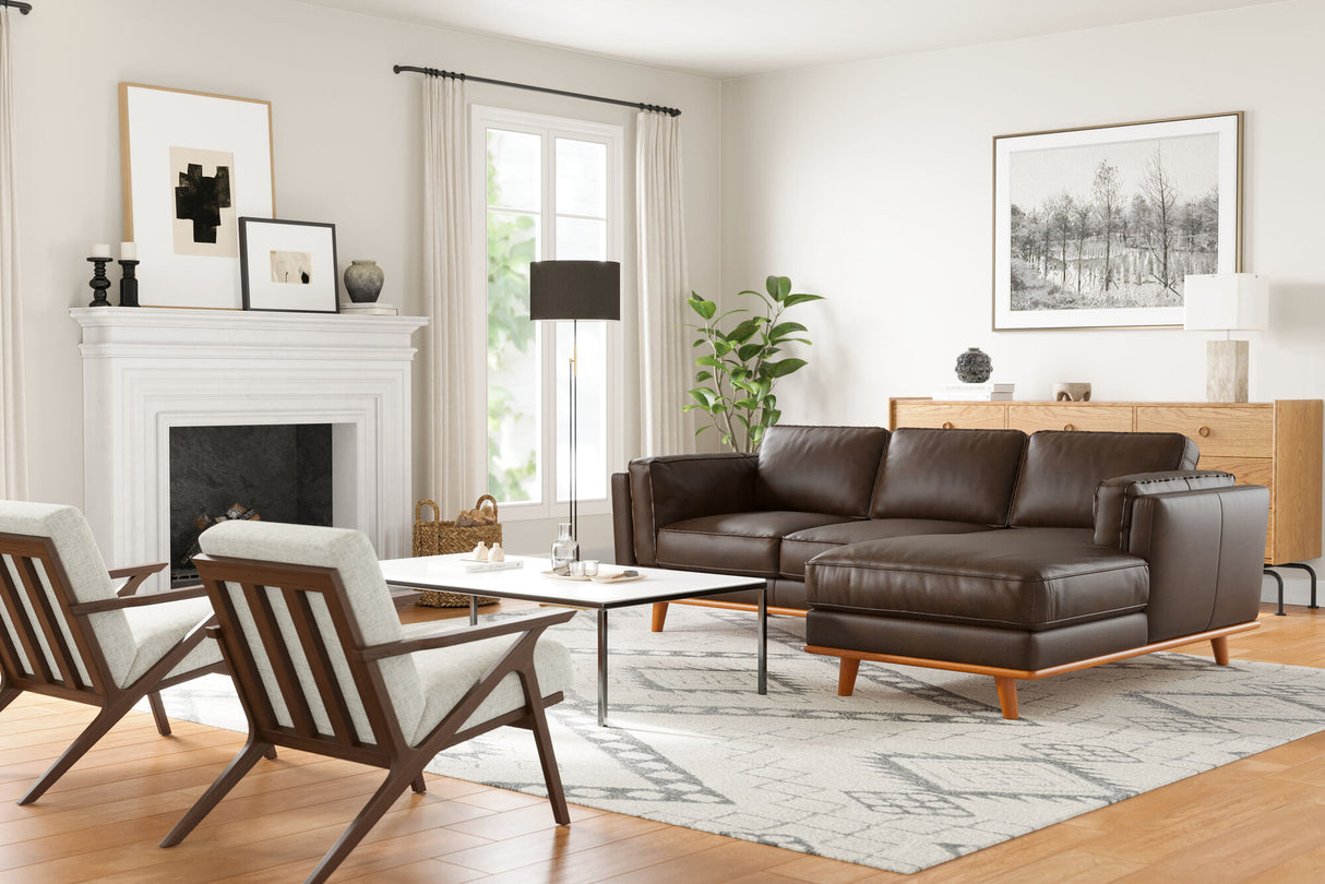 Artisan Leather Sectional Lounge