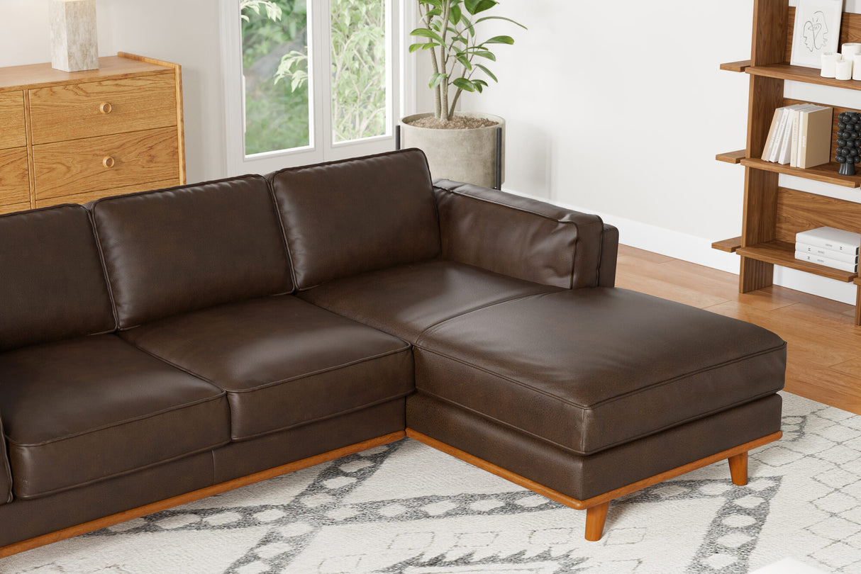 Artisan Leather Sectional Lounge