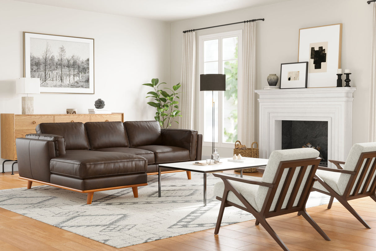 Artisan Leather Sectional Lounge