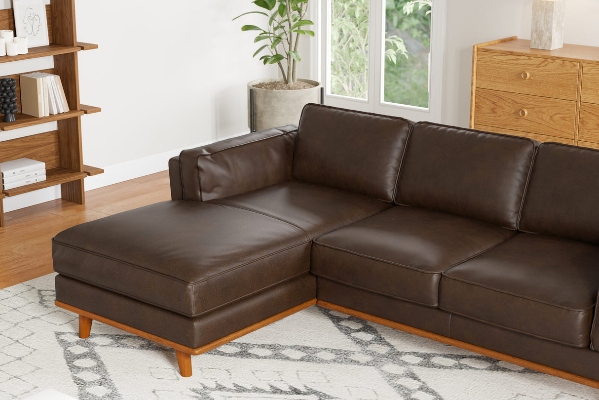 Artisan Leather Sectional Lounge