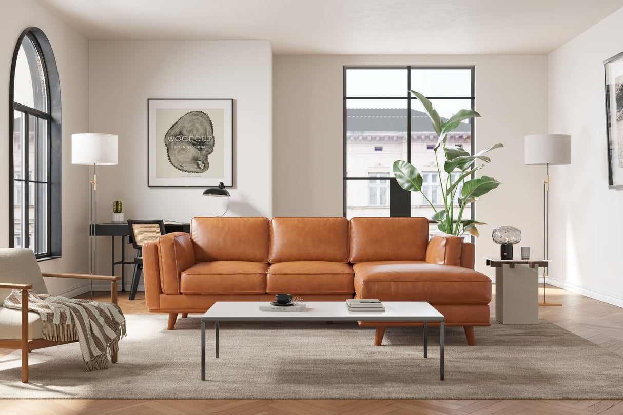 Artisan Leather Sectional Lounge