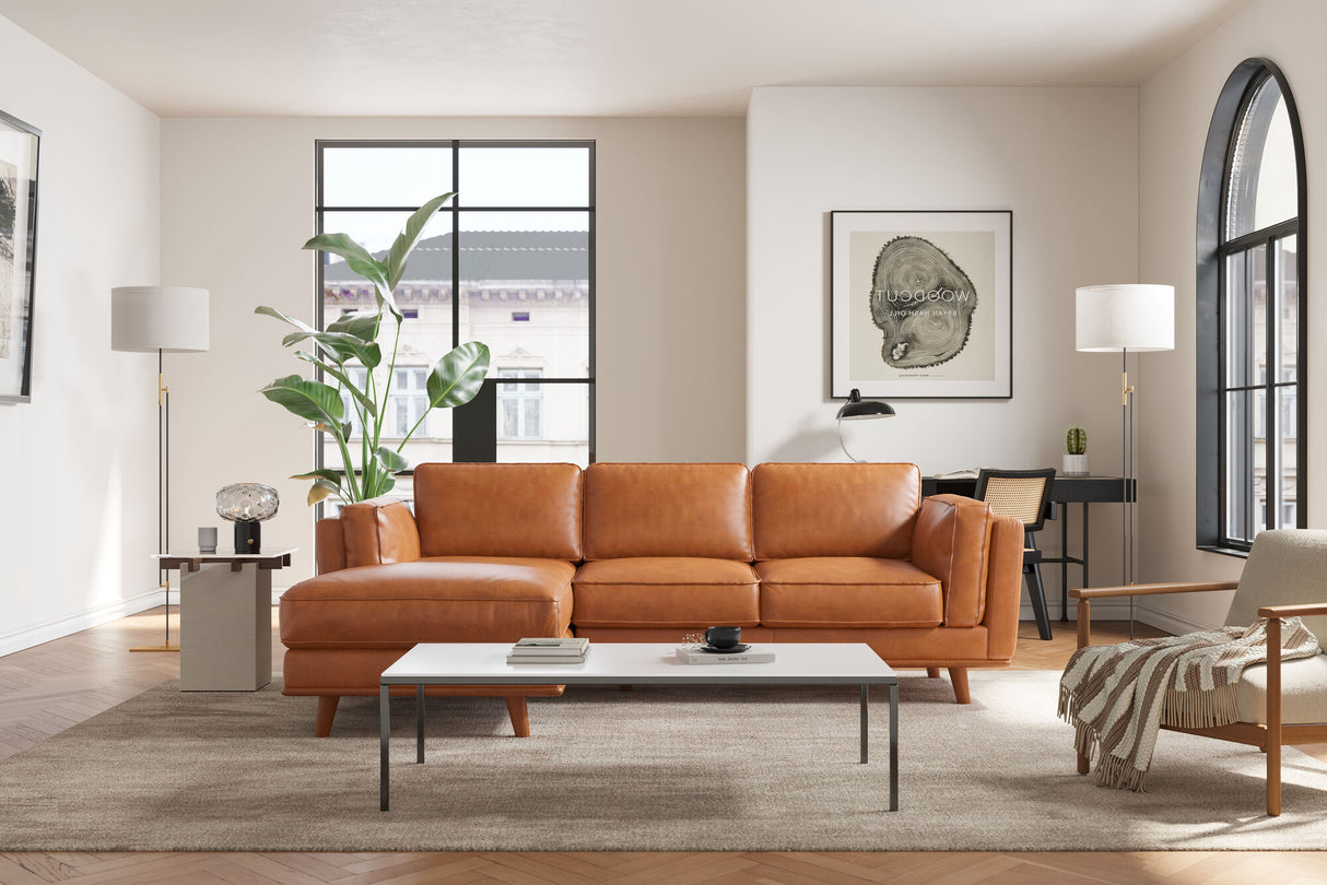 Artisan Leather Sectional Lounge