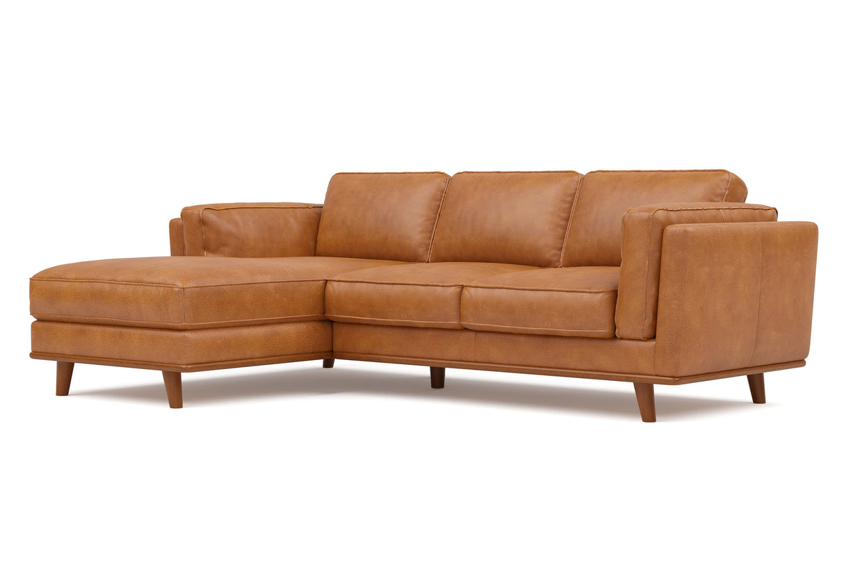 Artisan Leather Sectional Lounge