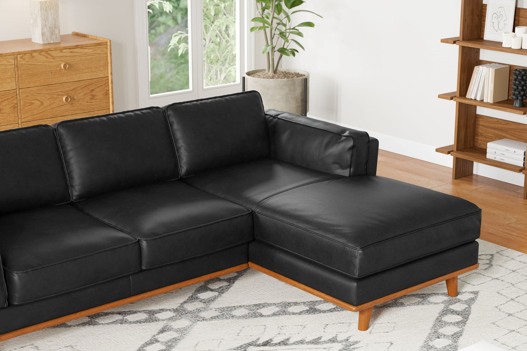 Artisan Leather Sectional Lounge