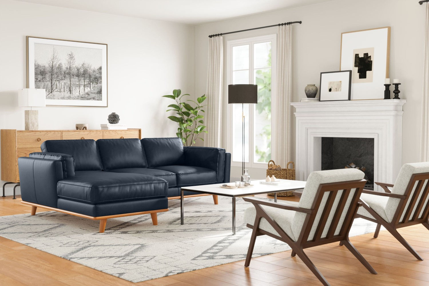 Artisan Leather Sectional Lounge