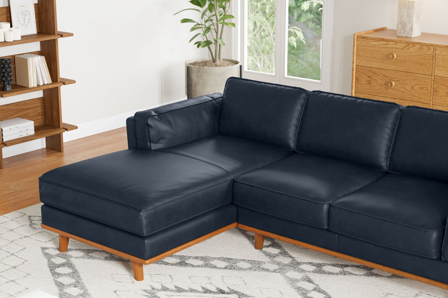 Artisan Leather Sectional Lounge