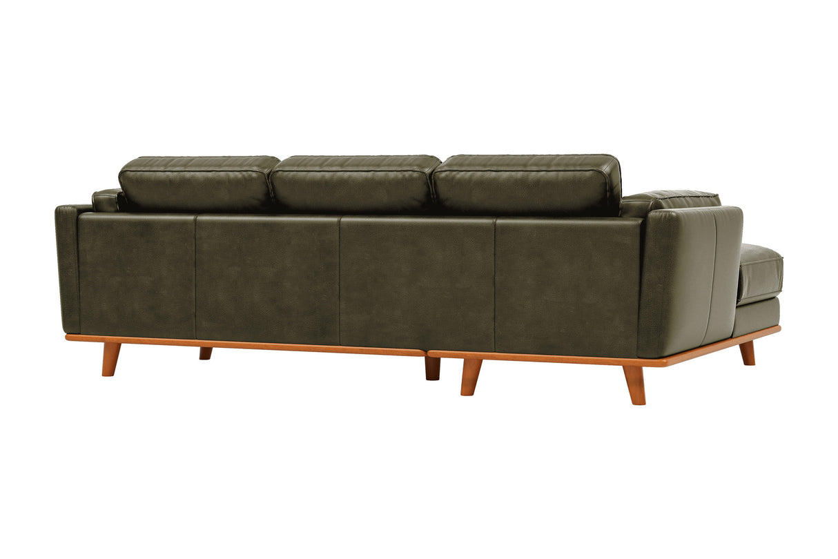 Artisan Leather Sectional Lounge