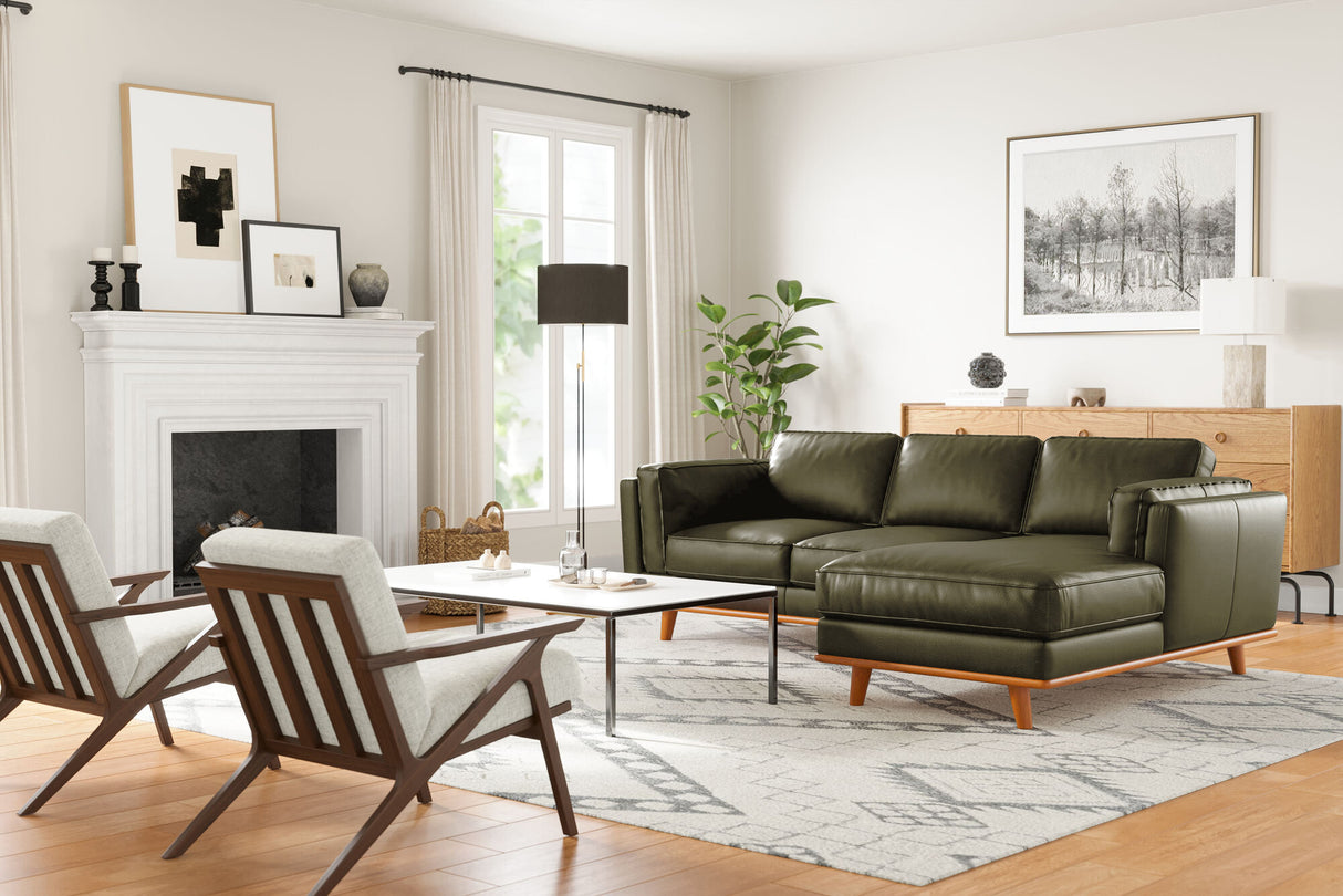 Artisan Leather Sectional Lounge