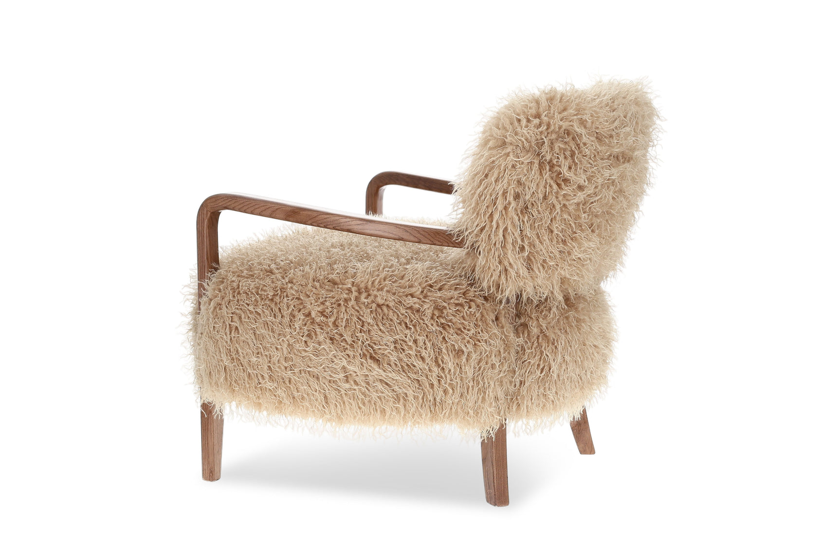 Willow Faux Sheepskin Accent Chair
