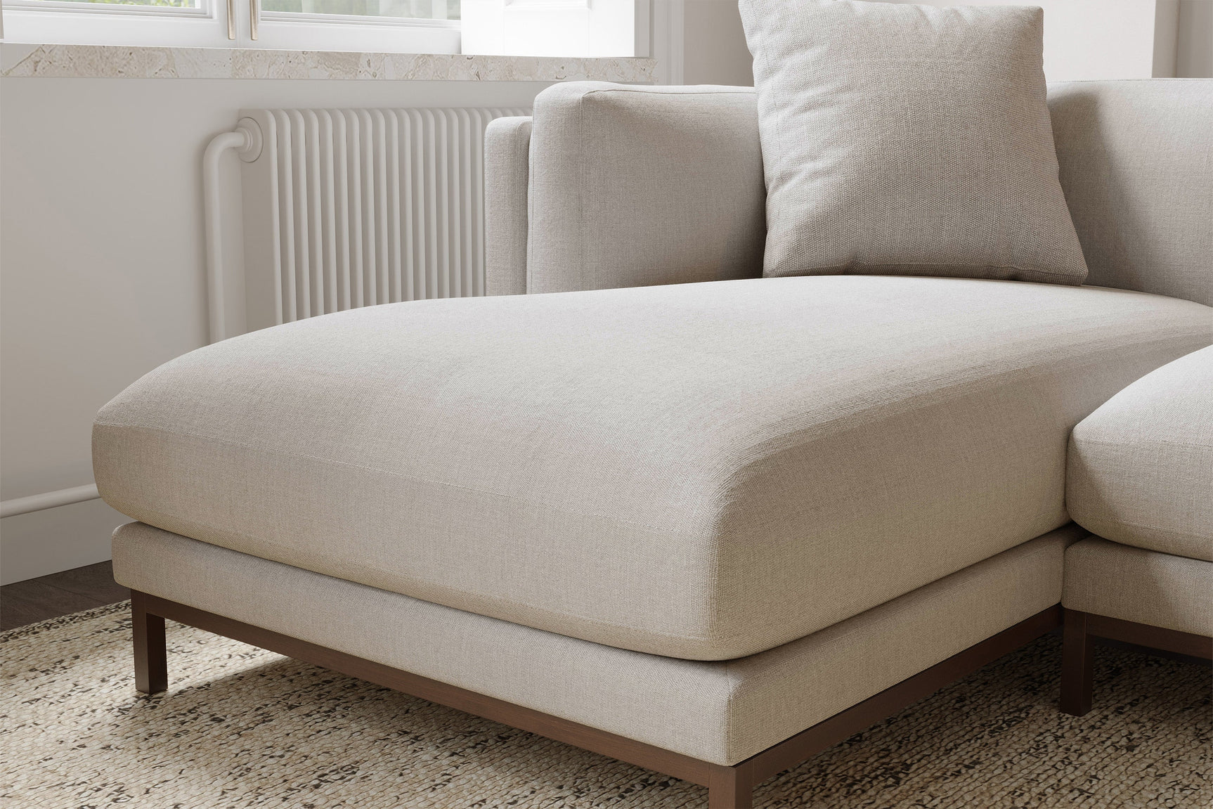 Bergen Fabric Sectional Lounge