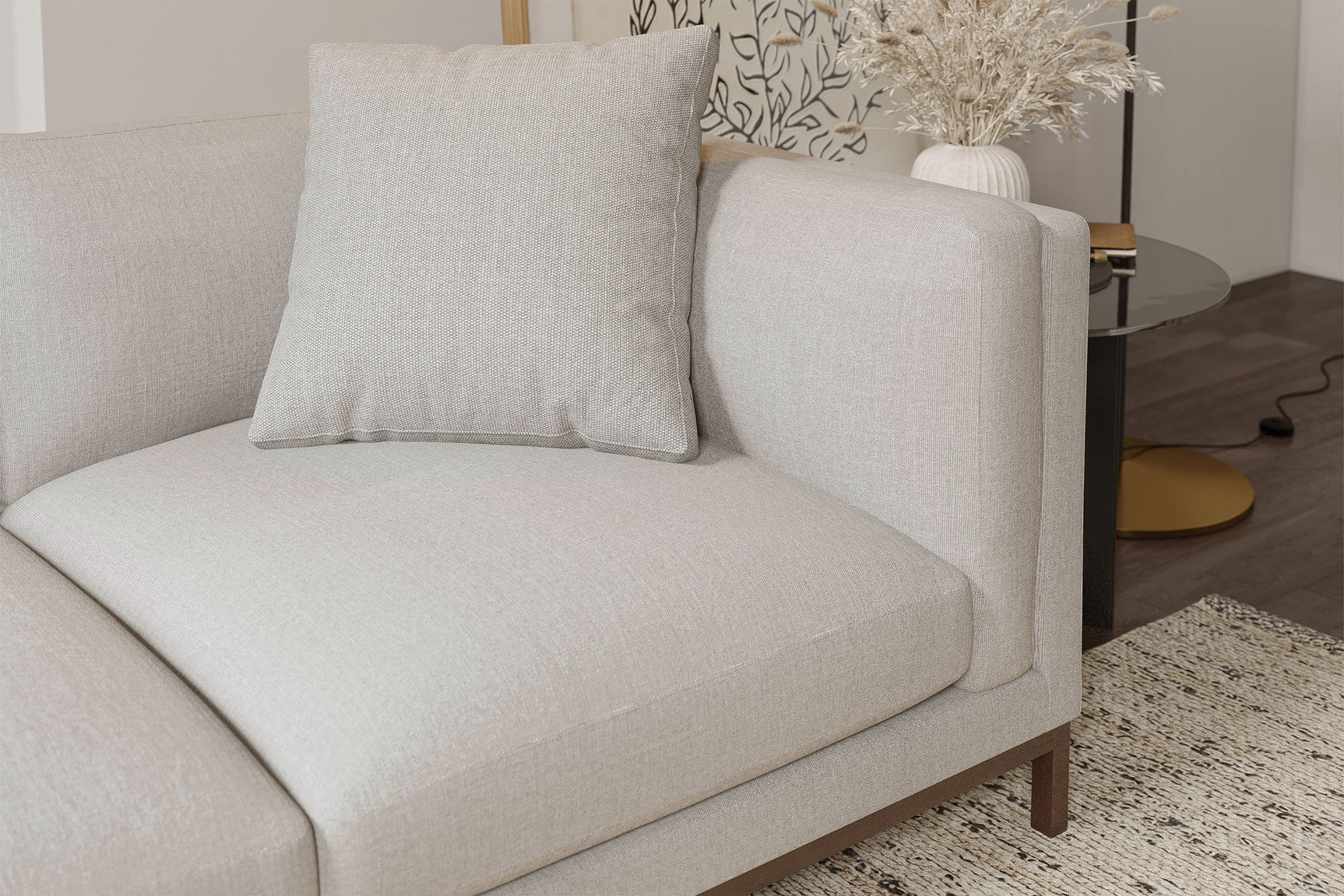 Bergen Fabric Sectional Lounge