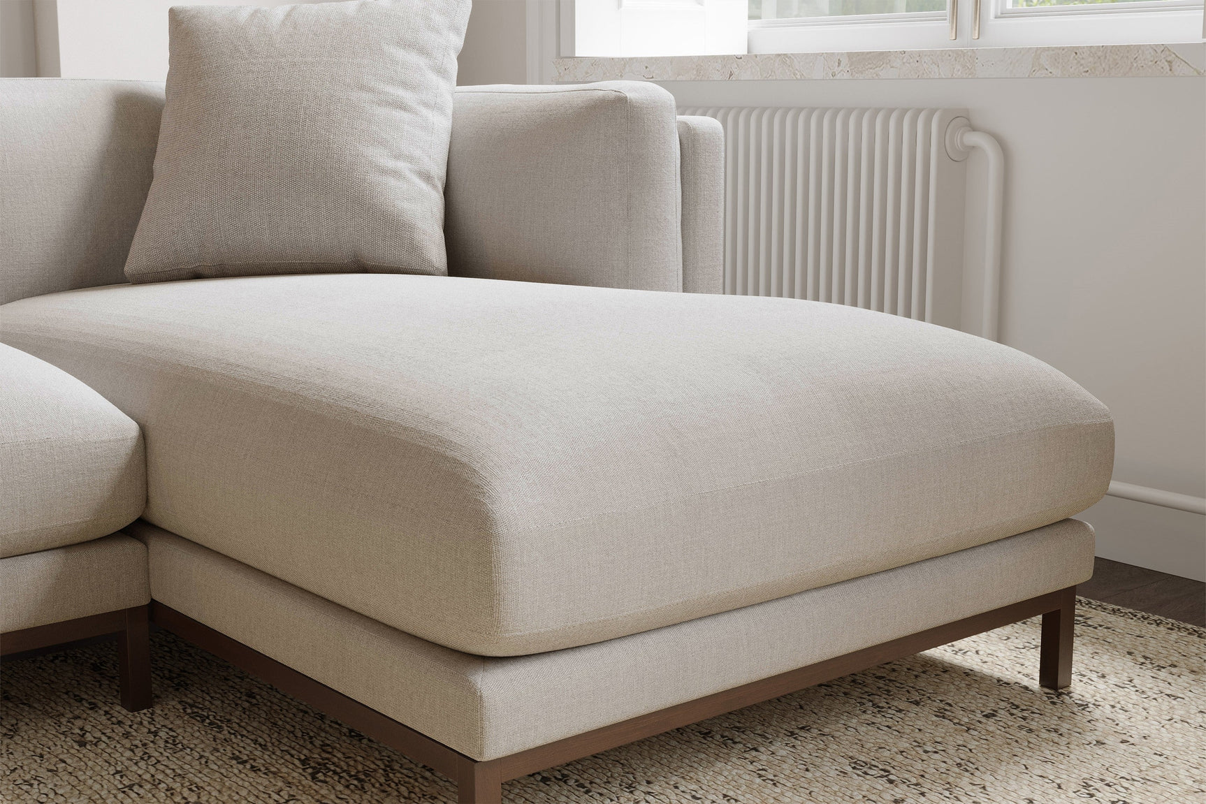 Bergen Fabric Sectional Lounge