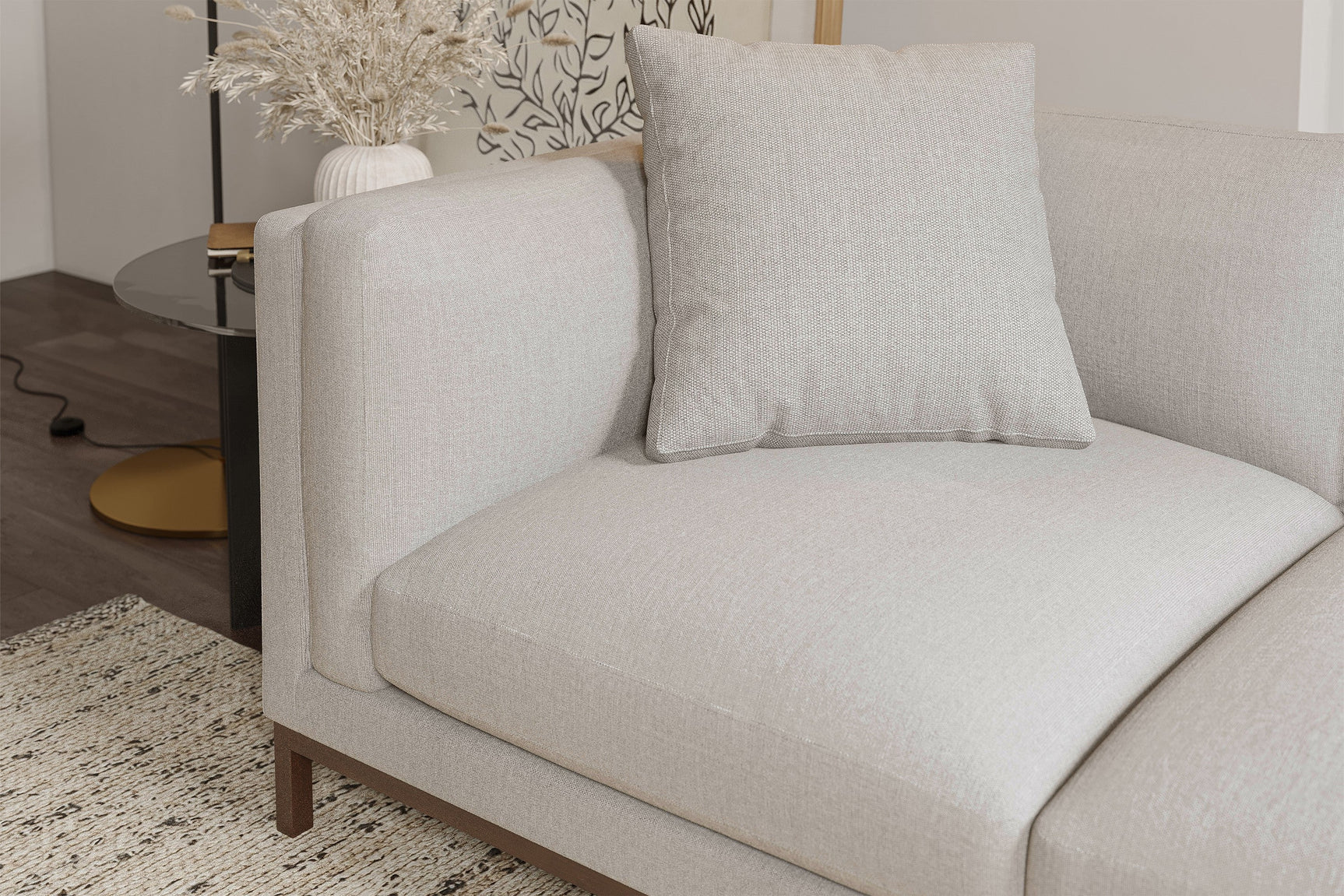 Bergen Fabric Sectional Lounge