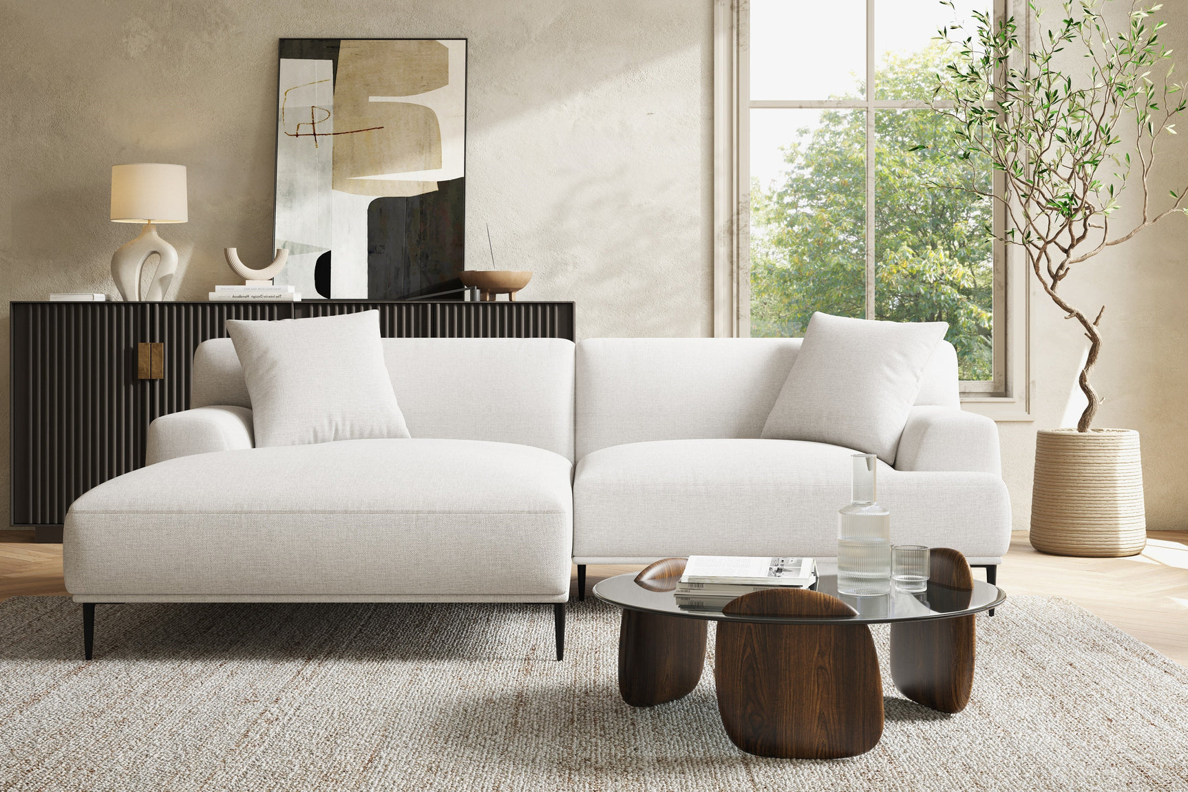 Kotor Fabric Sectional Lounge