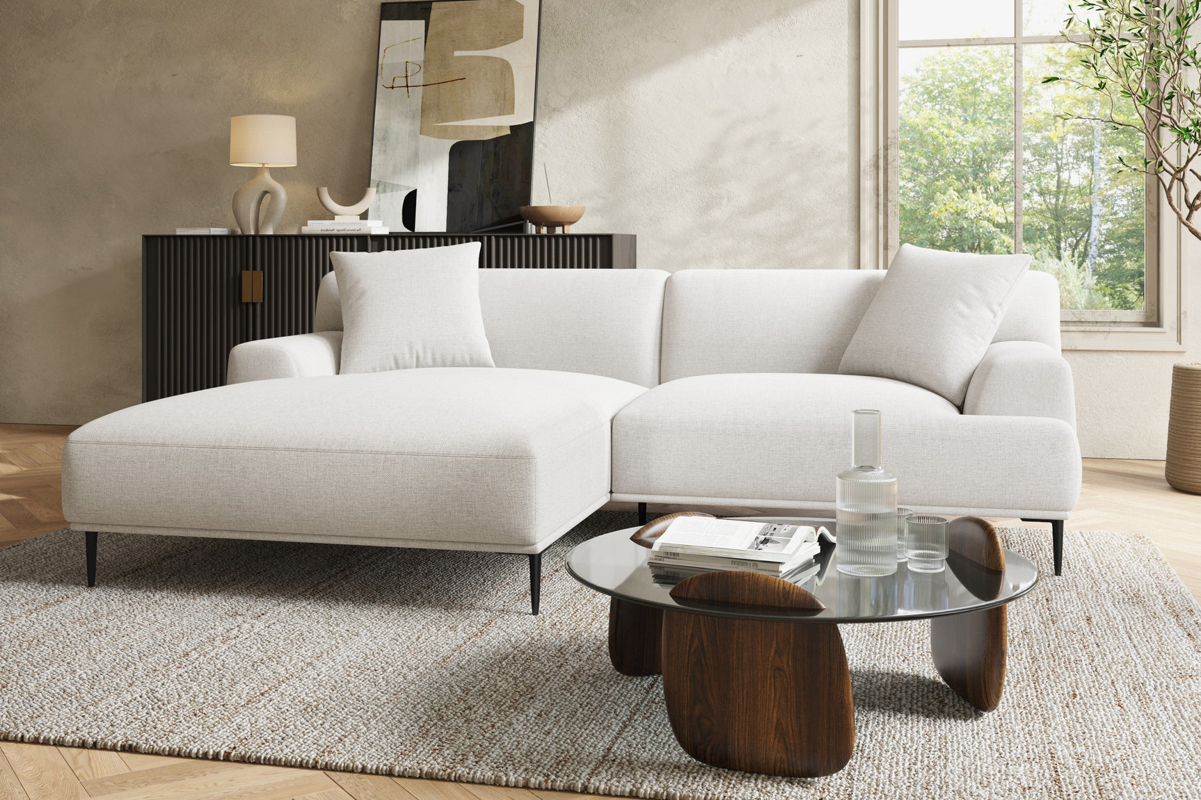 Kotor Fabric Sectional Lounge