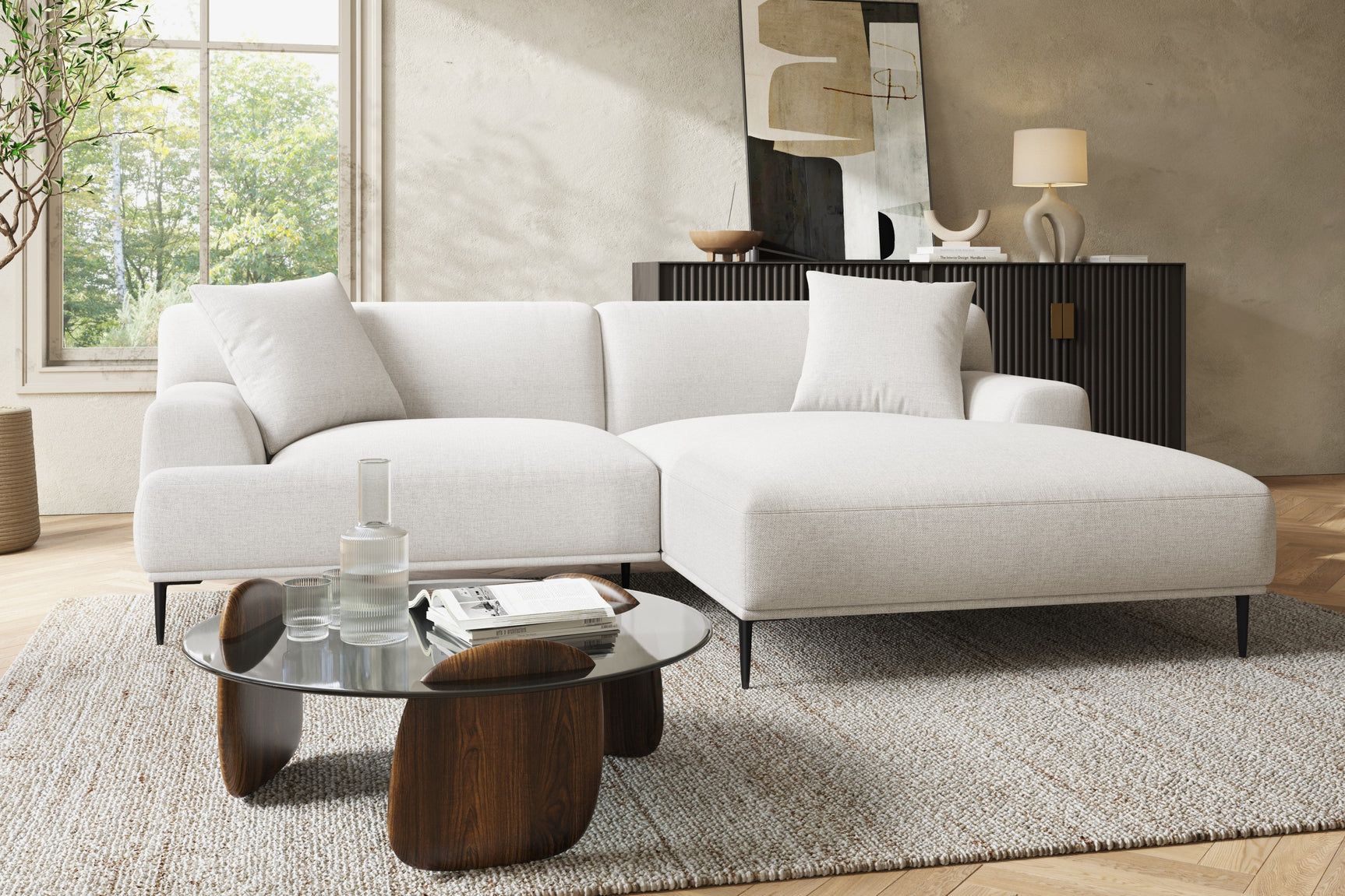 Kotor Fabric Sectional Lounge