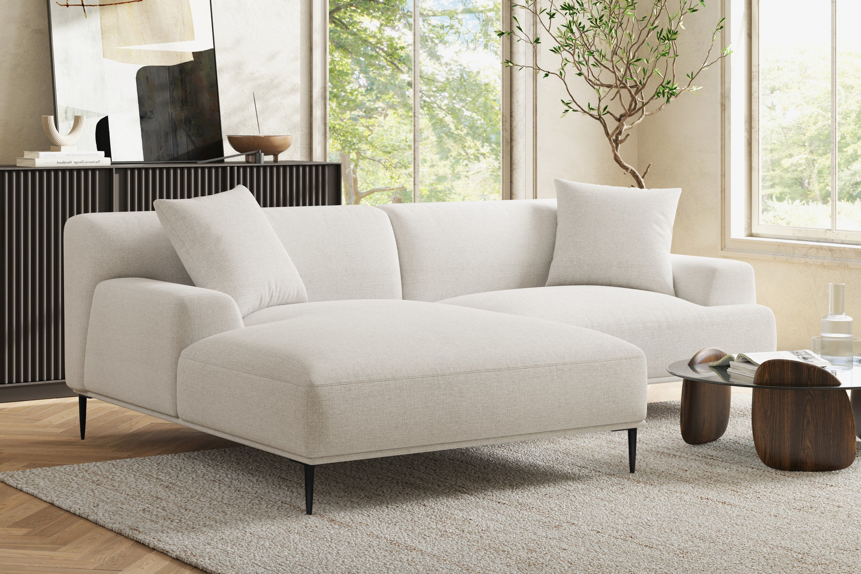 Kotor Fabric Sectional Lounge