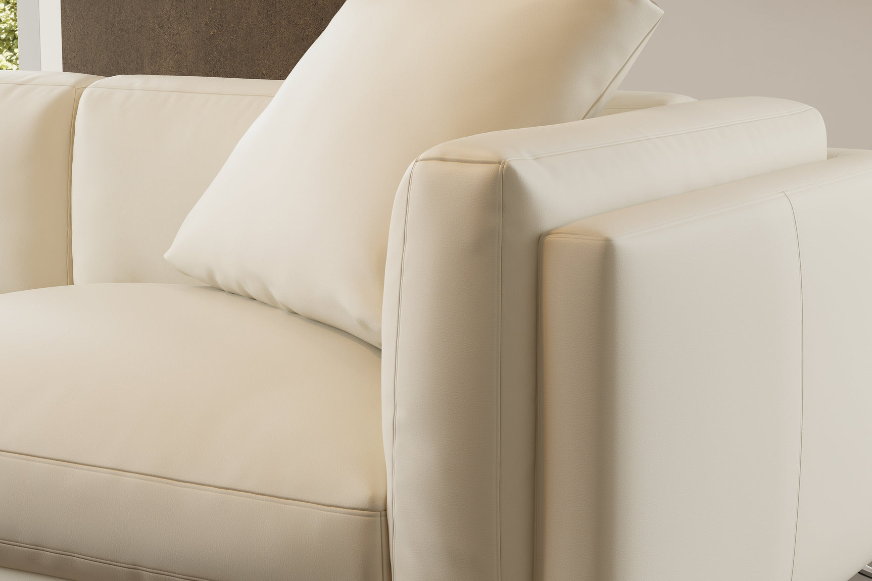 Zadar Leather Sectional Lounge