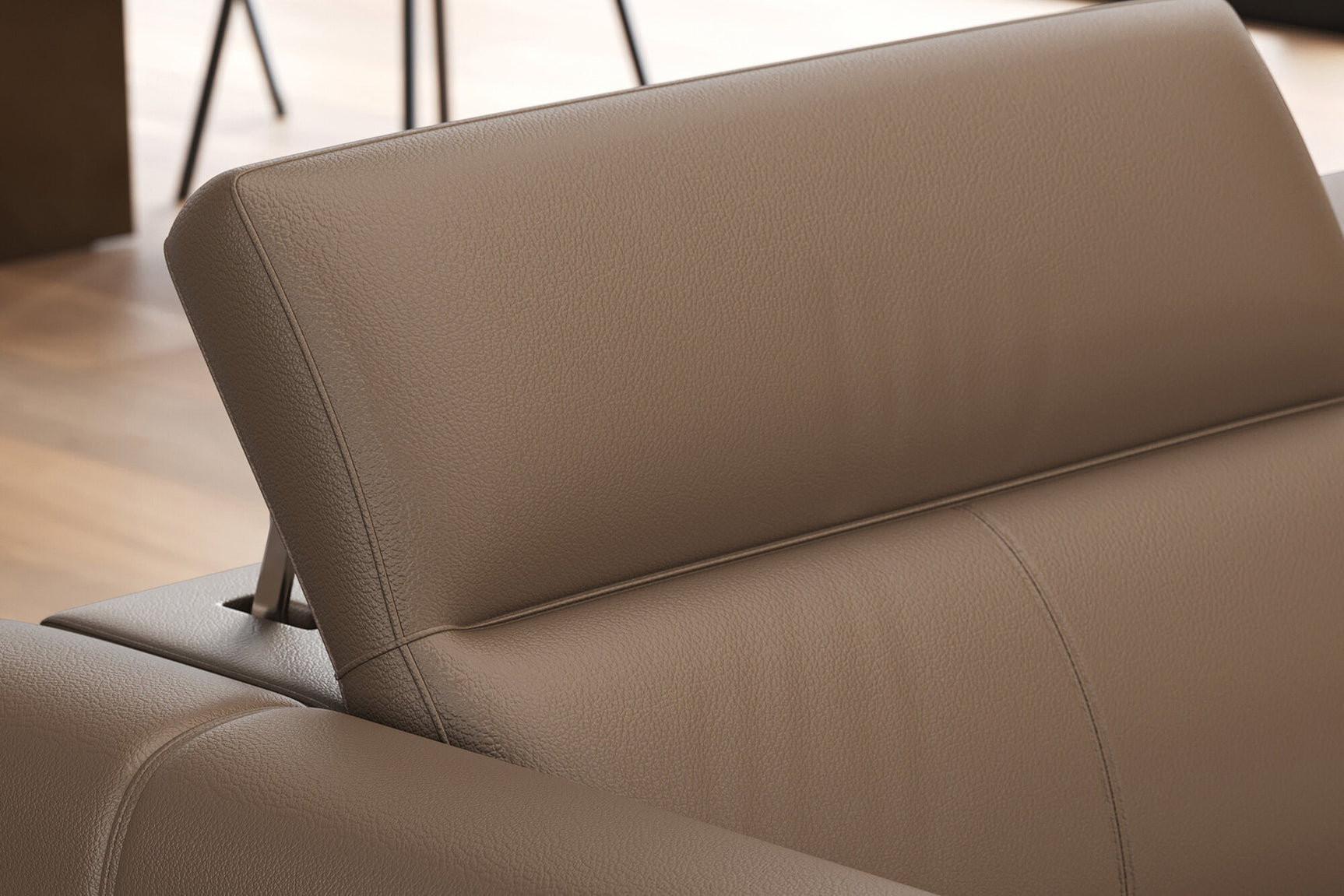 Carmen Leather Recliner Accent Chair