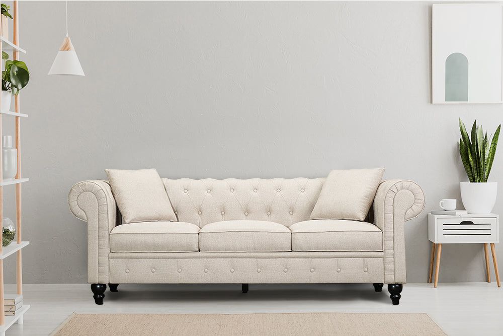 Cerna Fabric Chesterfield Lounge