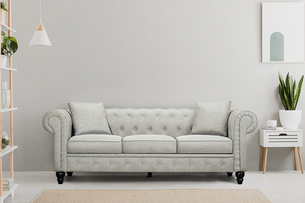 Cerna Fabric Chesterfield Lounge