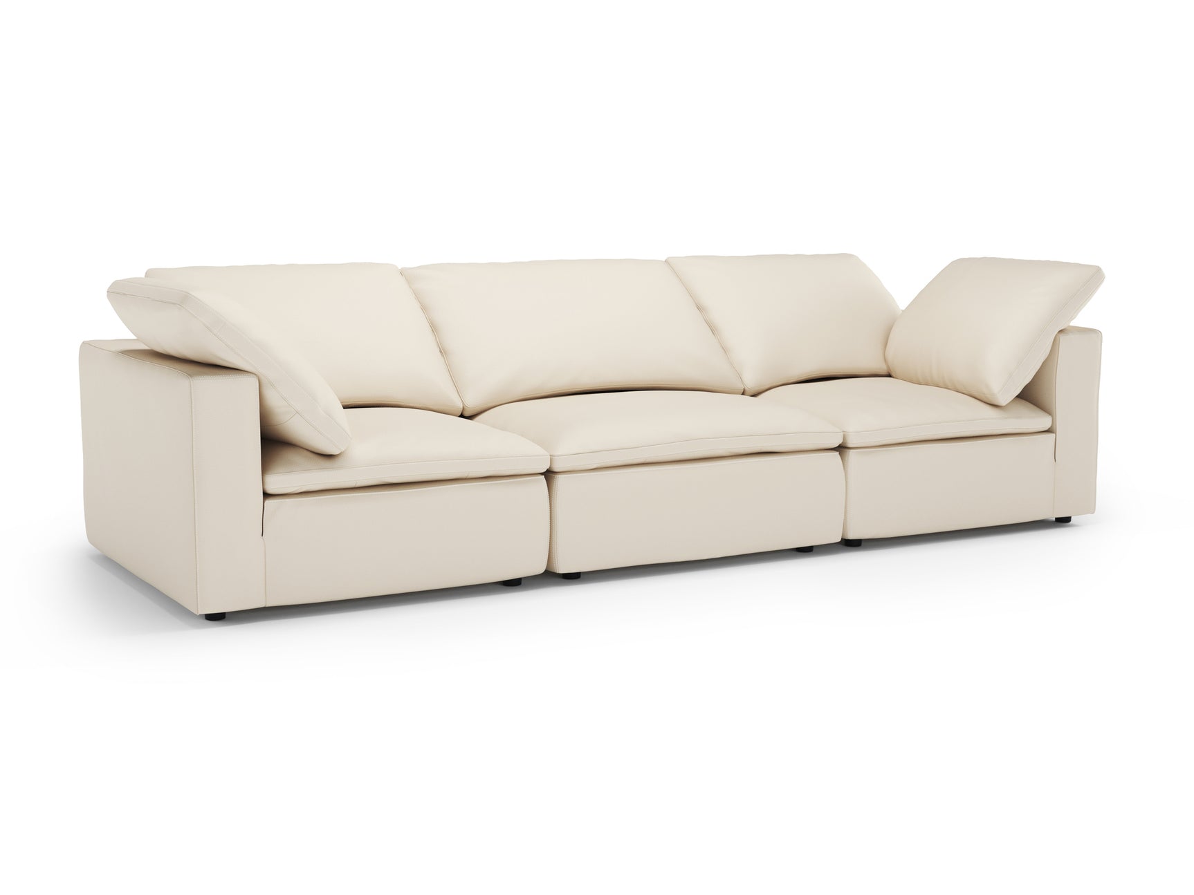 Claire Leather Modular Lounge