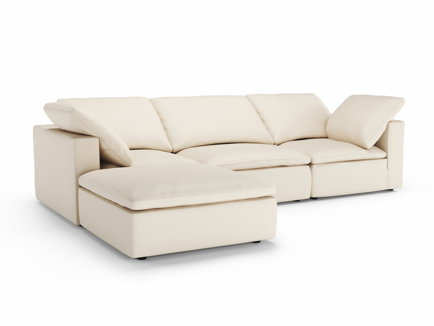 Claire Leather Modular Lounge