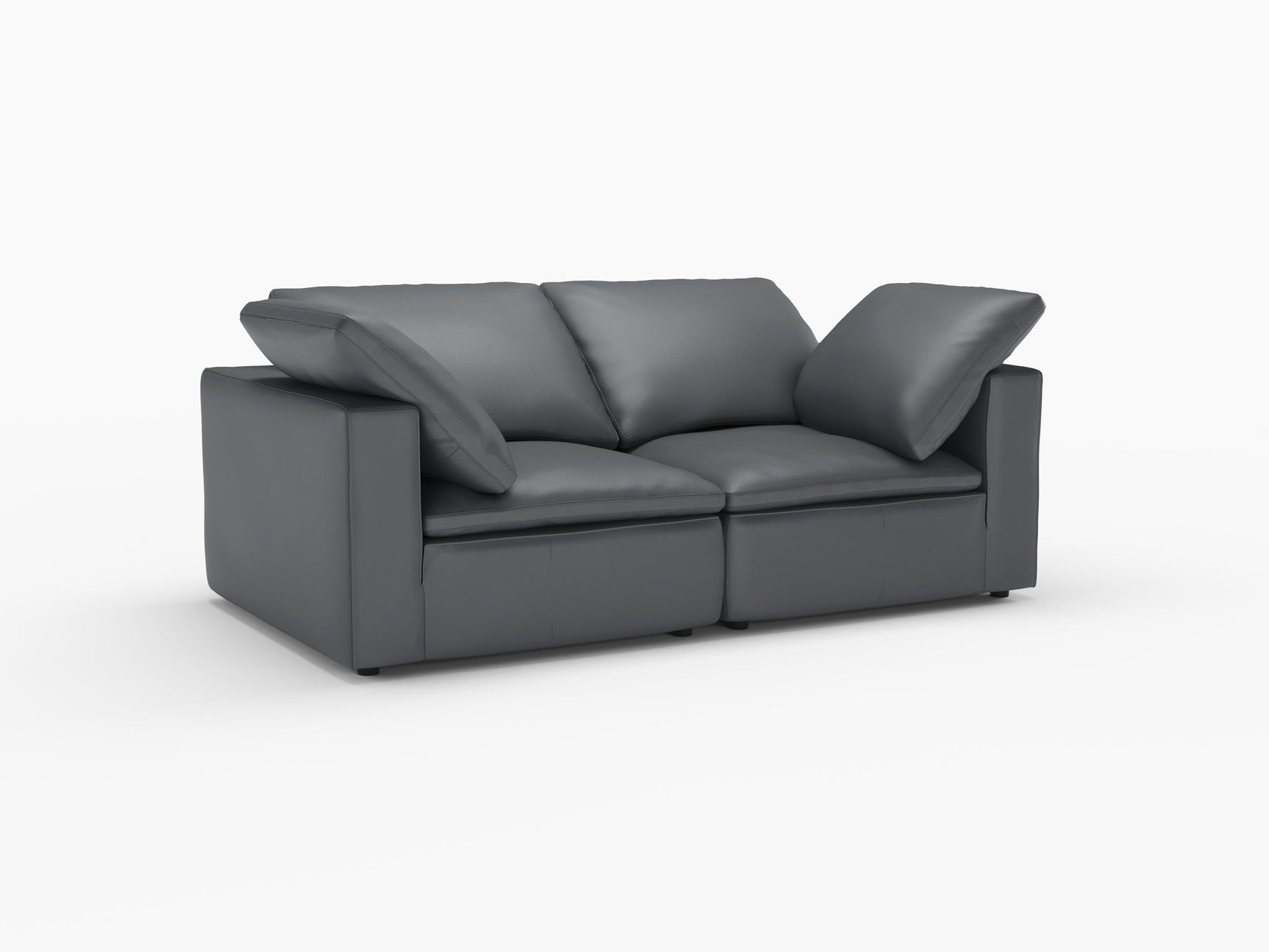 Claire Leather Modular Lounge
