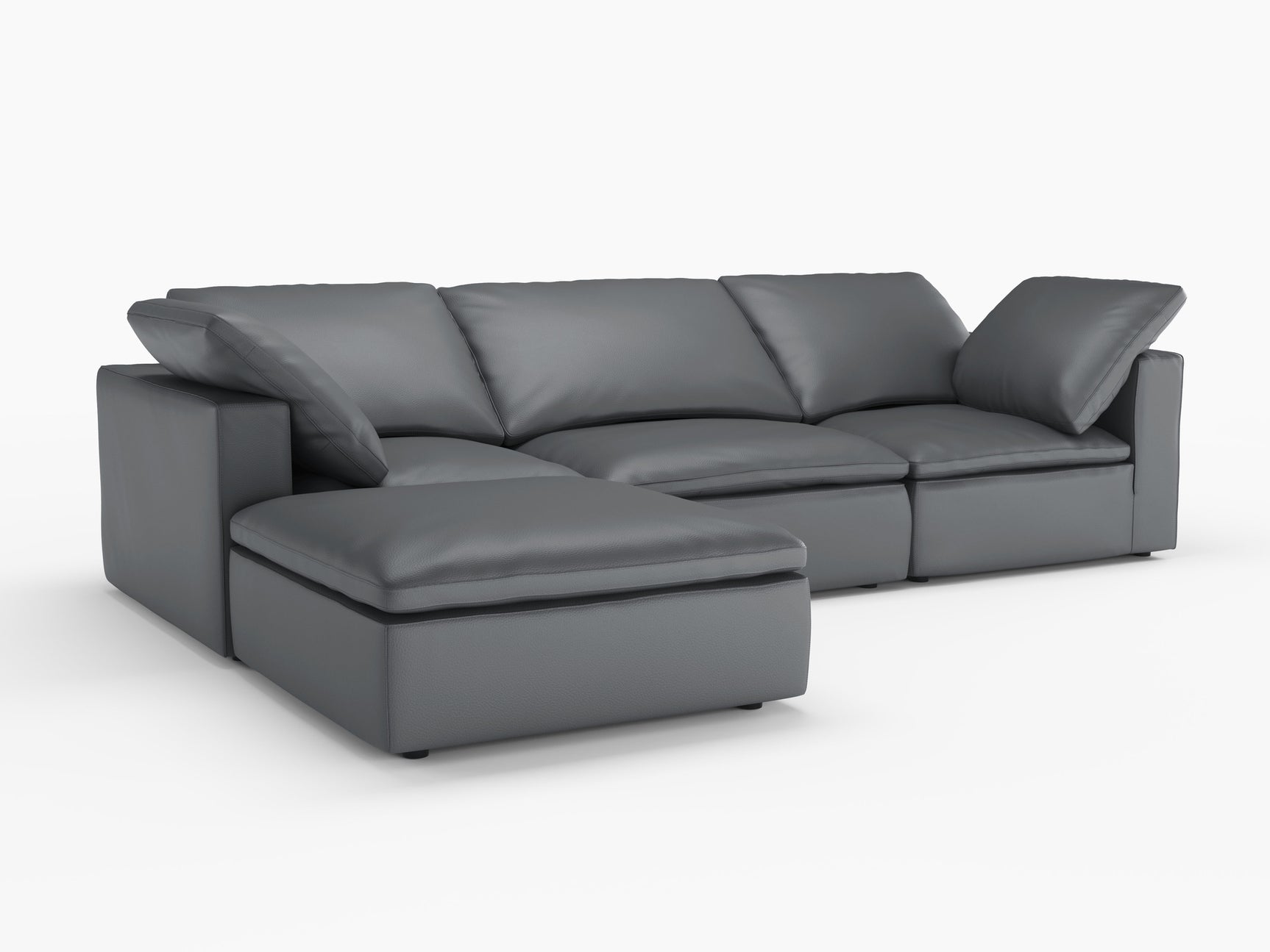 Claire Leather Modular Lounge