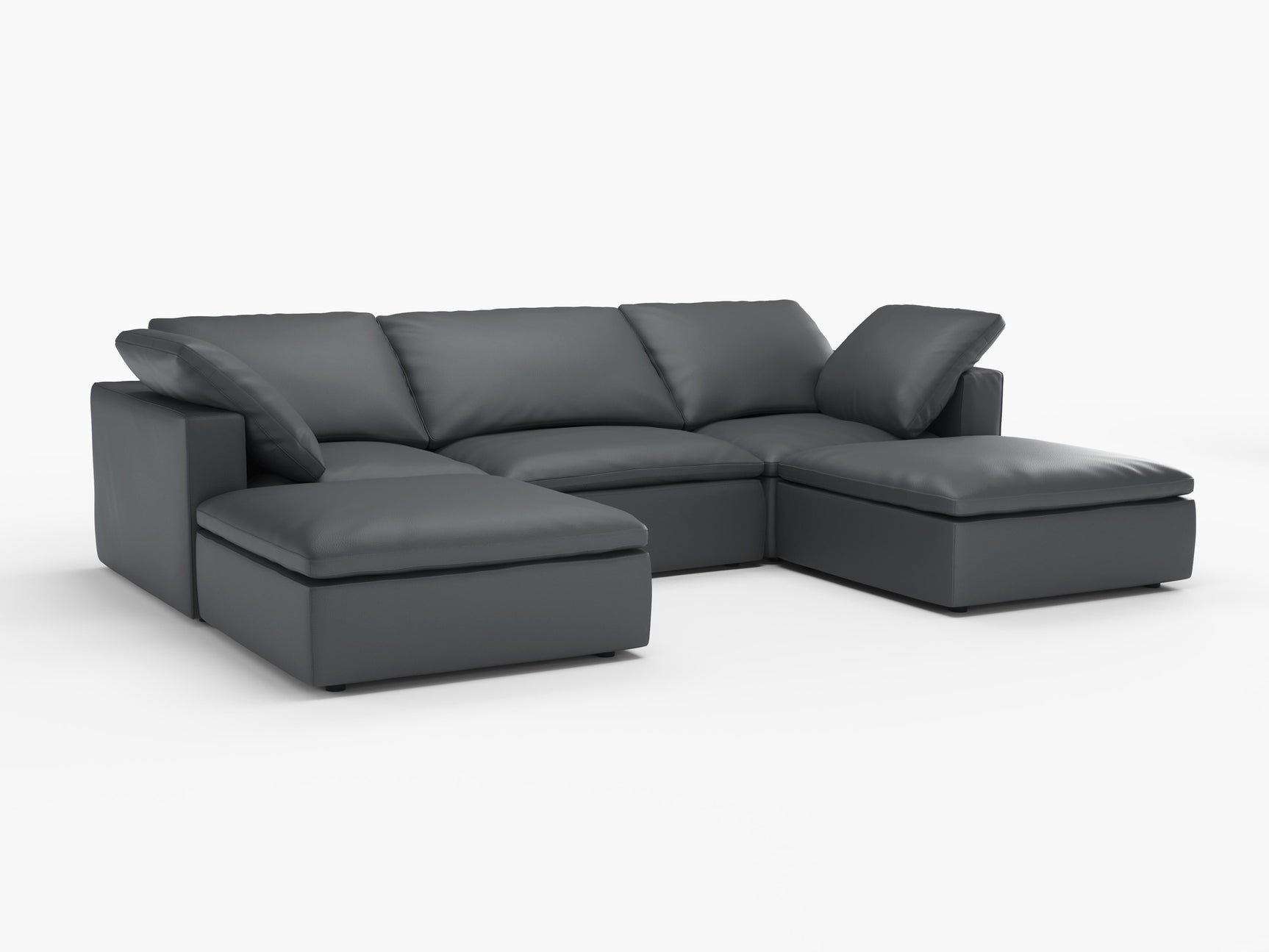 Claire Leather Modular Lounge