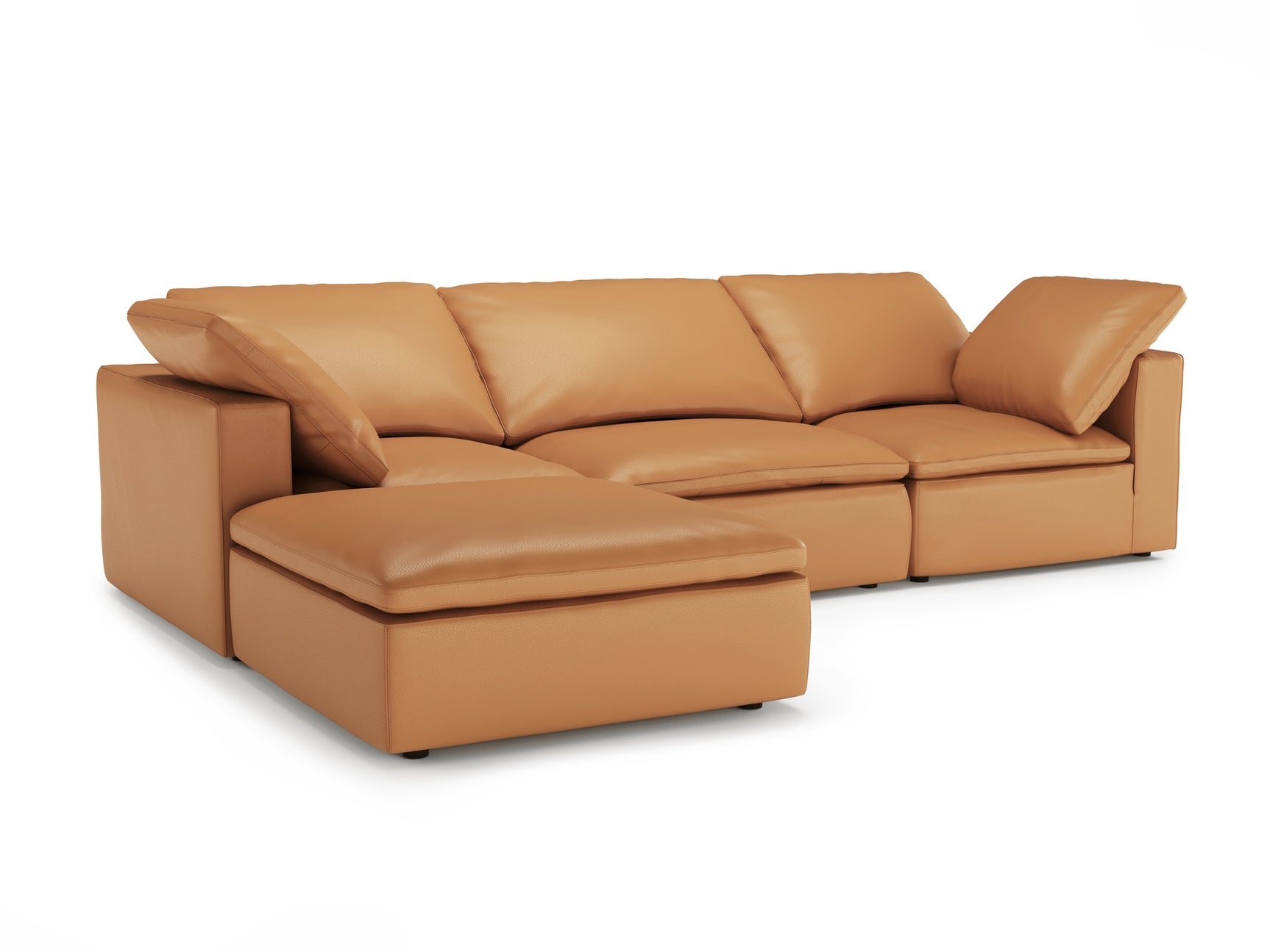 Claire Leather Modular Lounge