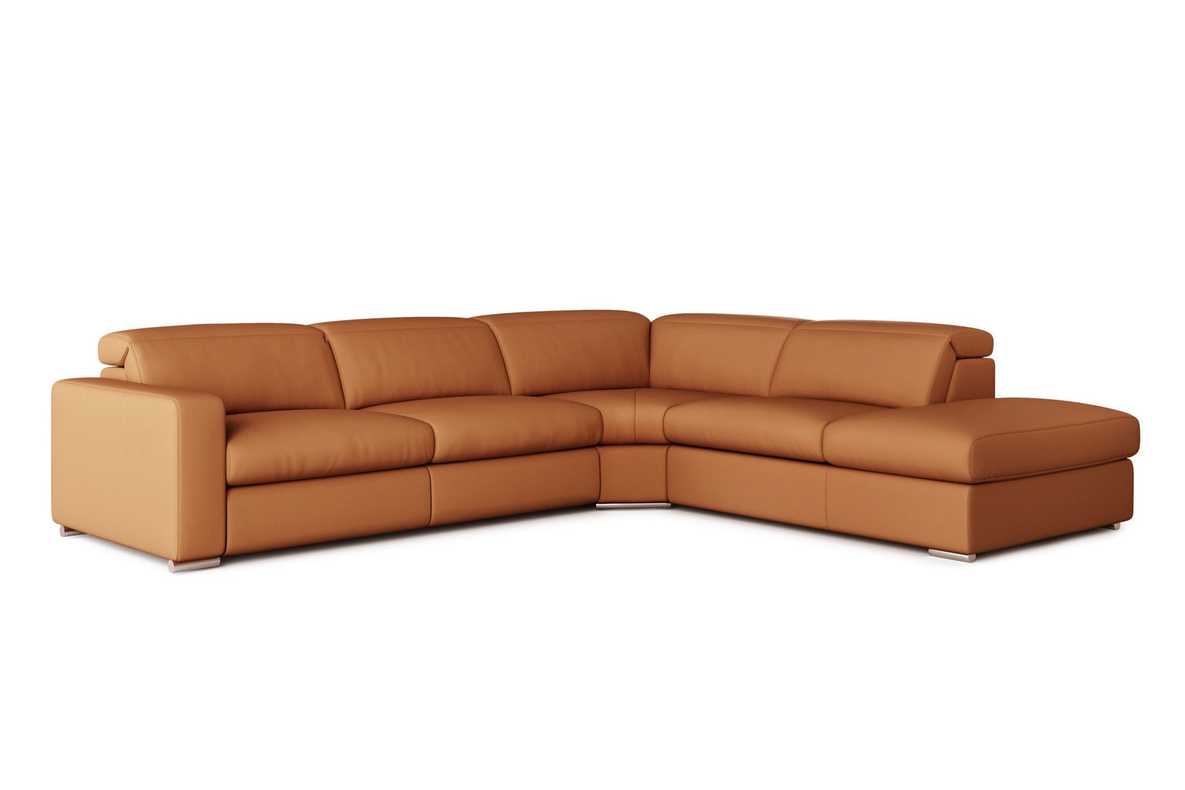Clara Leather Recliner Sectional Lounge
