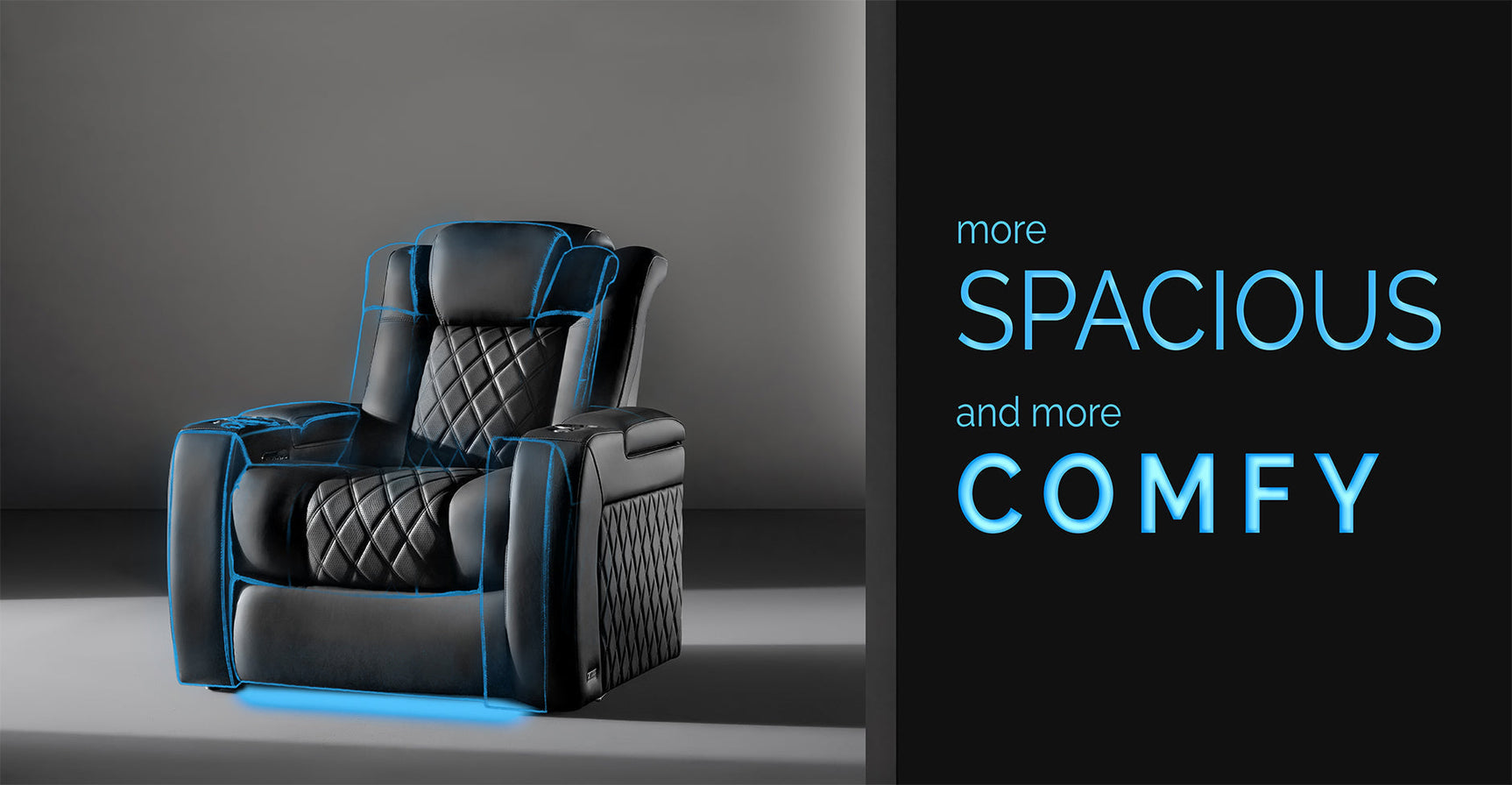 Tuscany XL Ultimate Home Theater Lounge