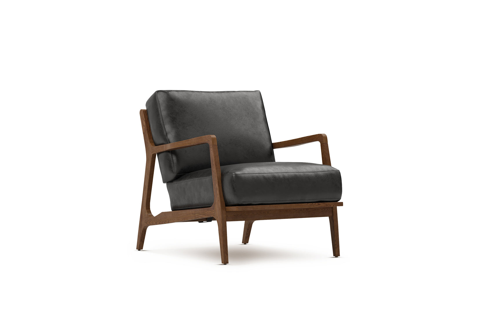 Ella Leather Accent Chair