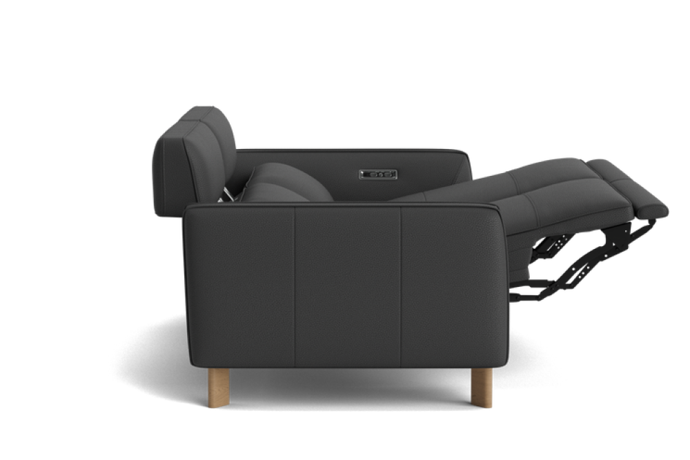 Lesley Leather Recliner Lounge