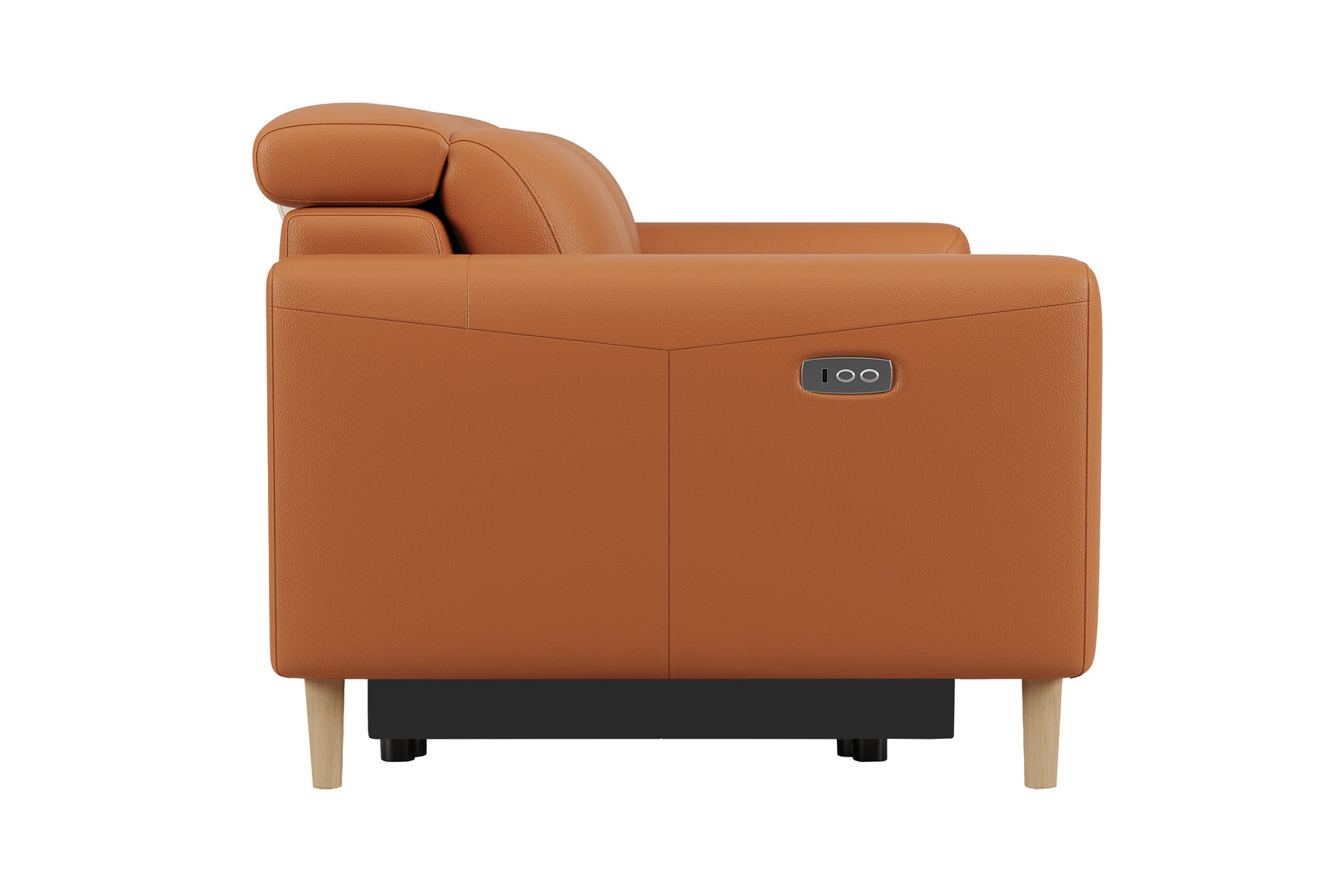 Elodie Leather Dual Recliner Lounge