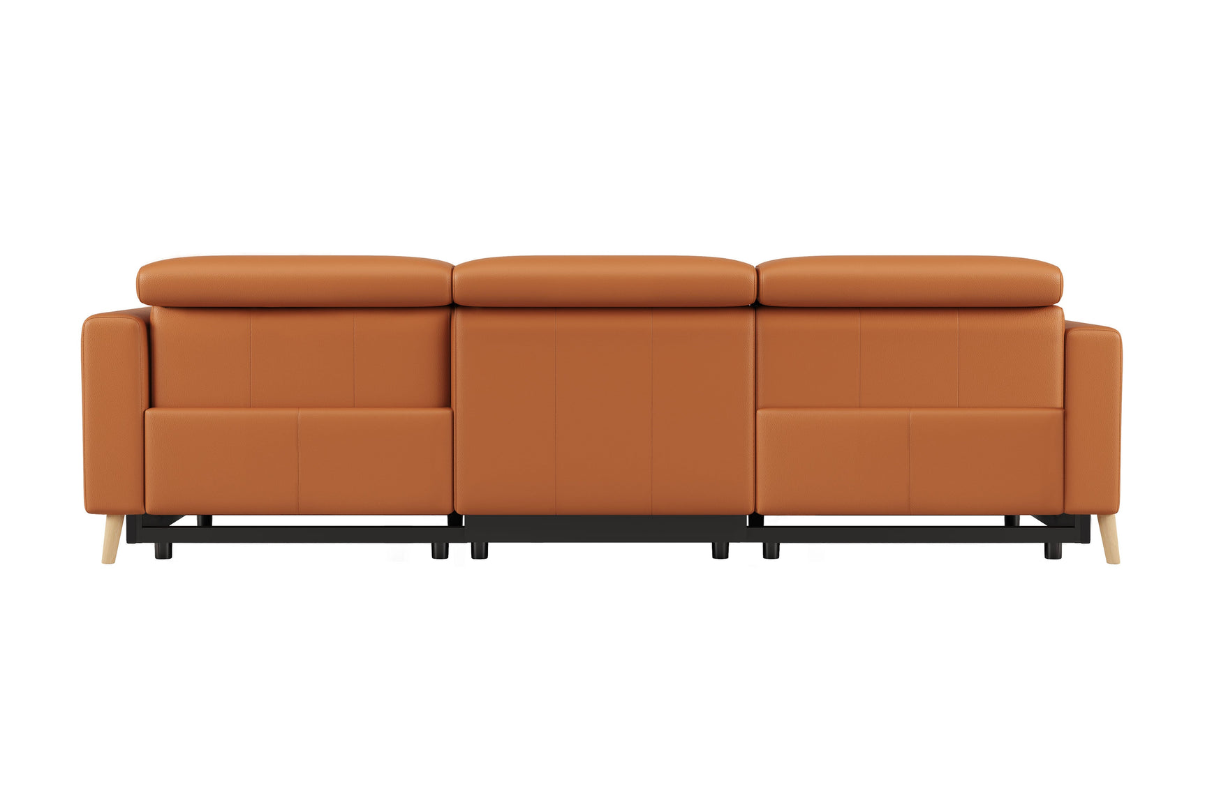 Elodie Leather Dual Recliner Lounge