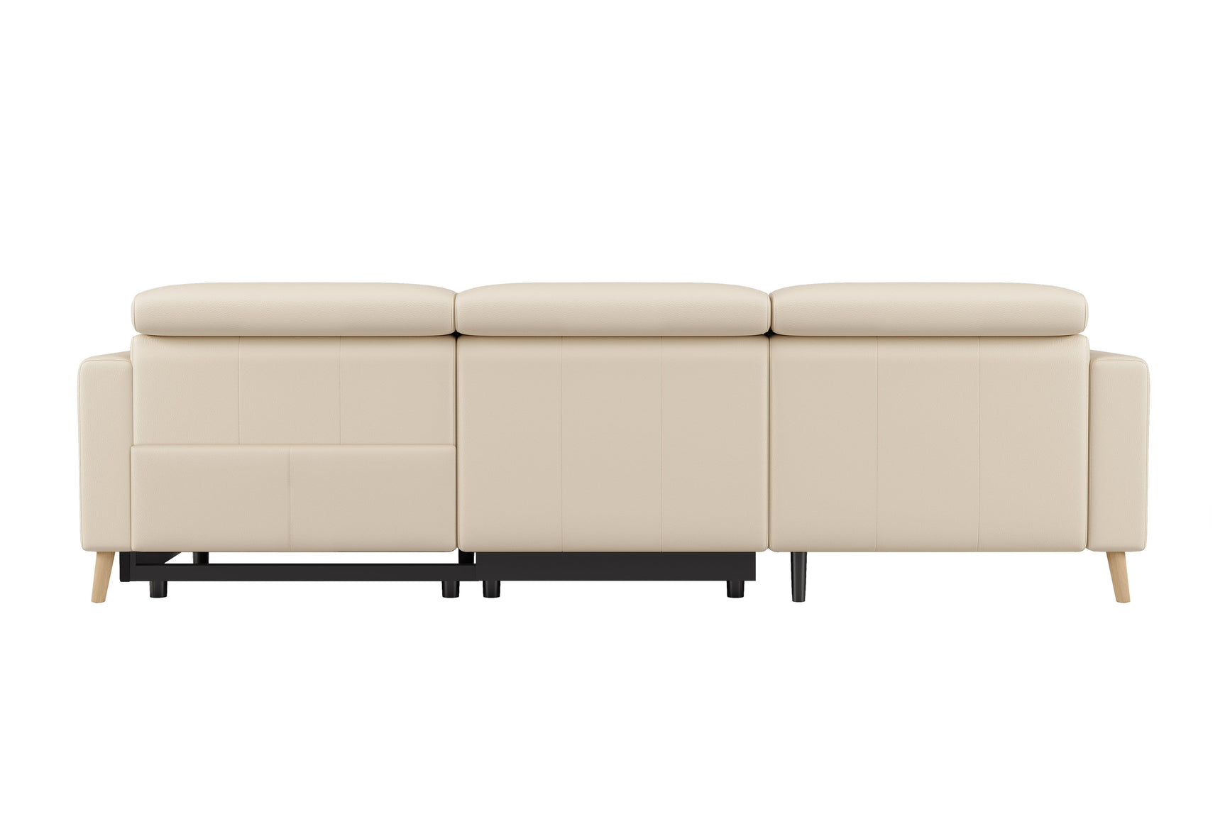 Elodie Leather Recliner Sectional Lounge
