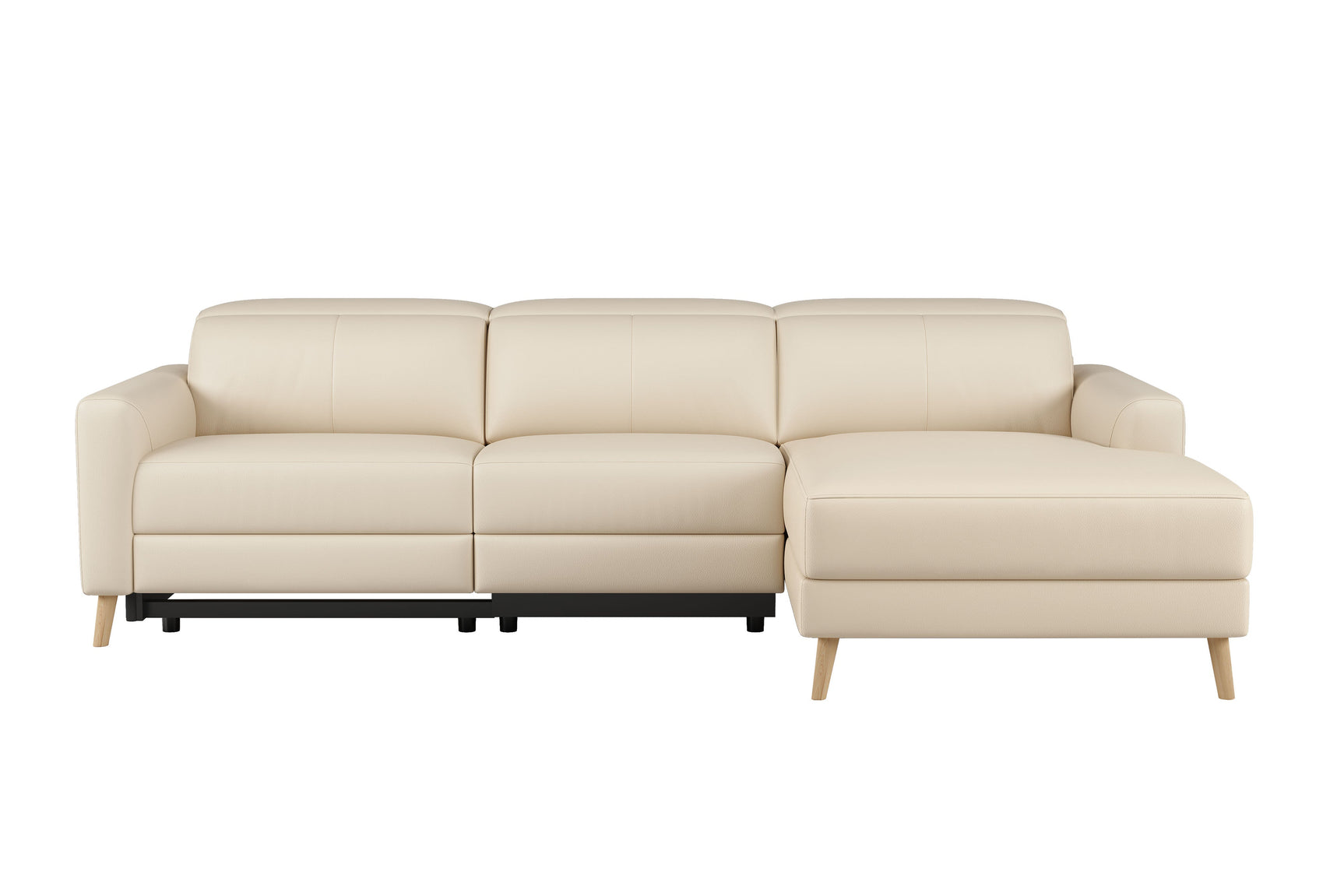Elodie Leather Recliner Sectional Lounge