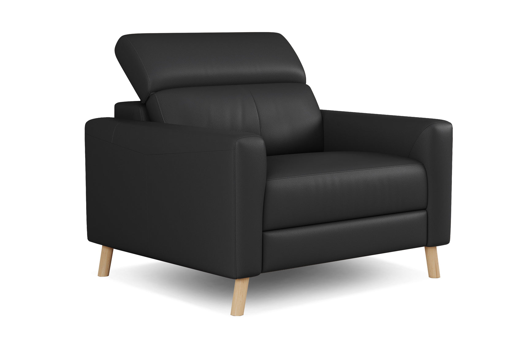 Elodie Leather Accent Chair