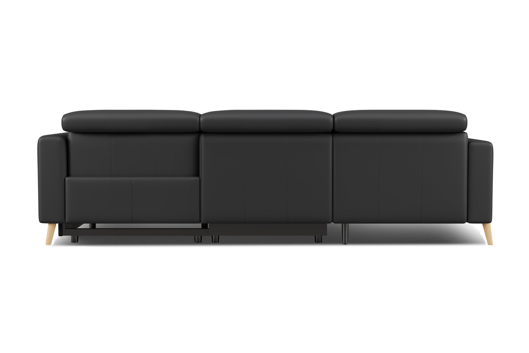 Elodie Leather Recliner Sectional Lounge