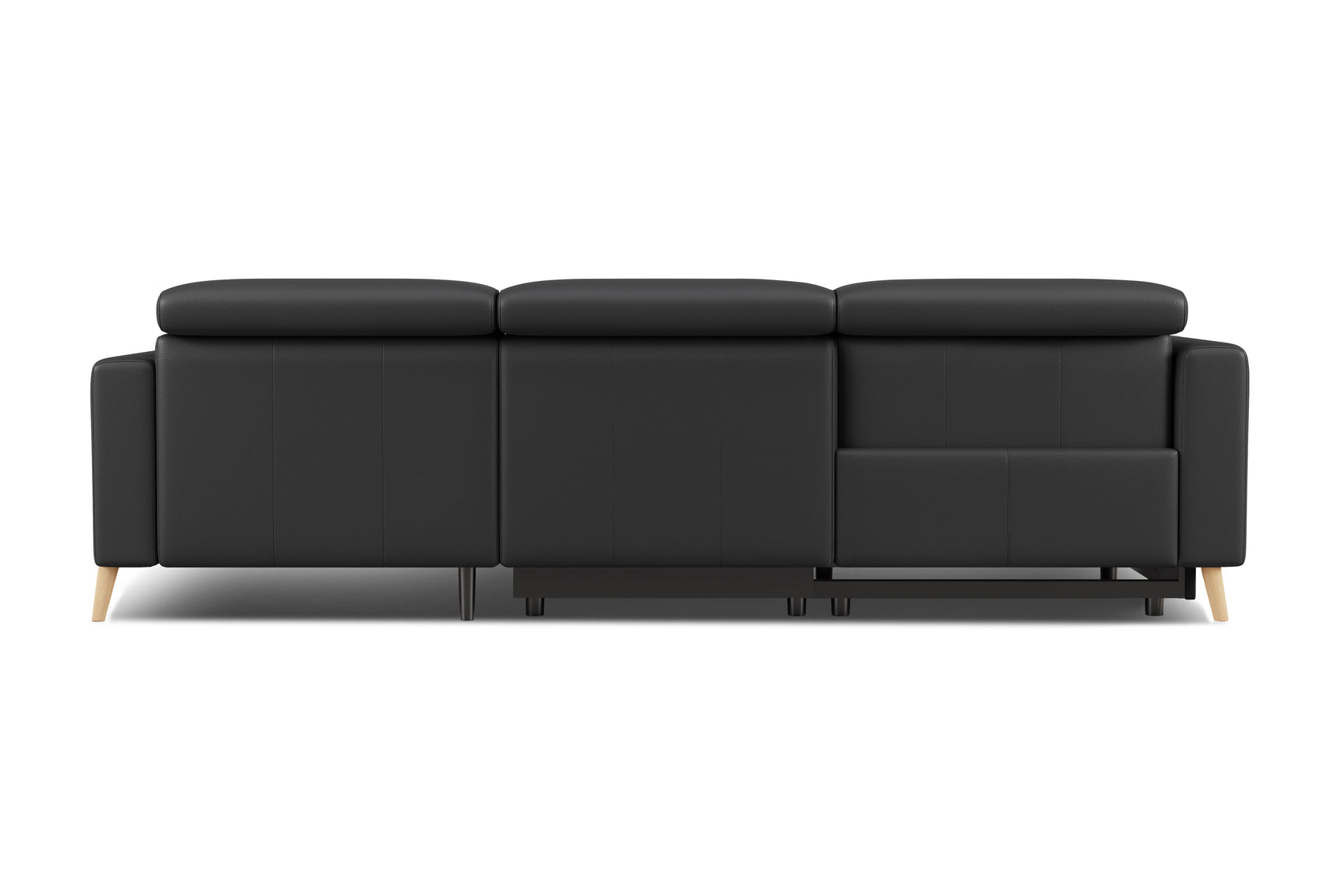 Elodie Leather Recliner Sectional Lounge