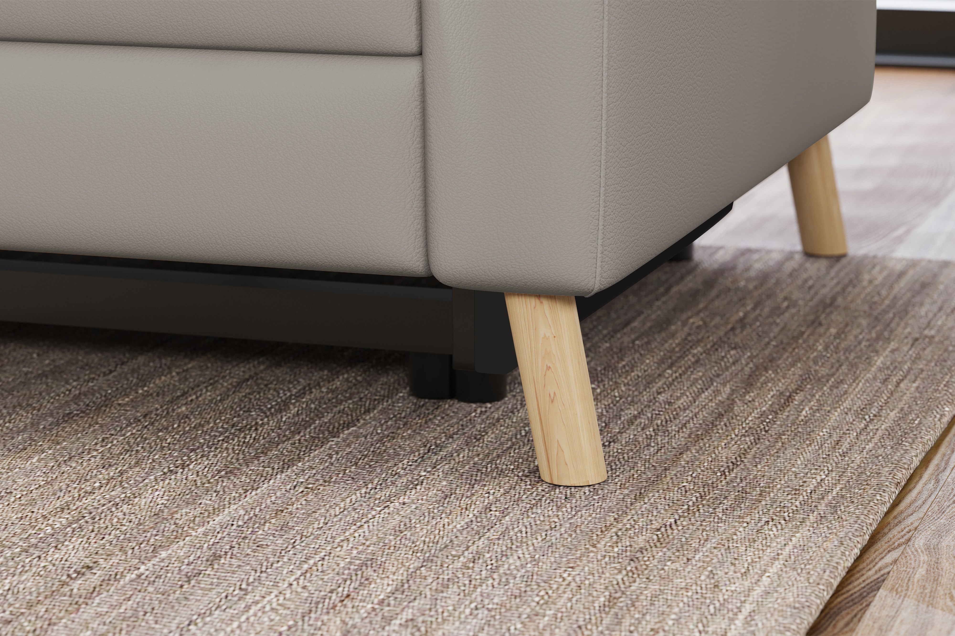 Elodie Leather Dual Recliner Lounge with Console