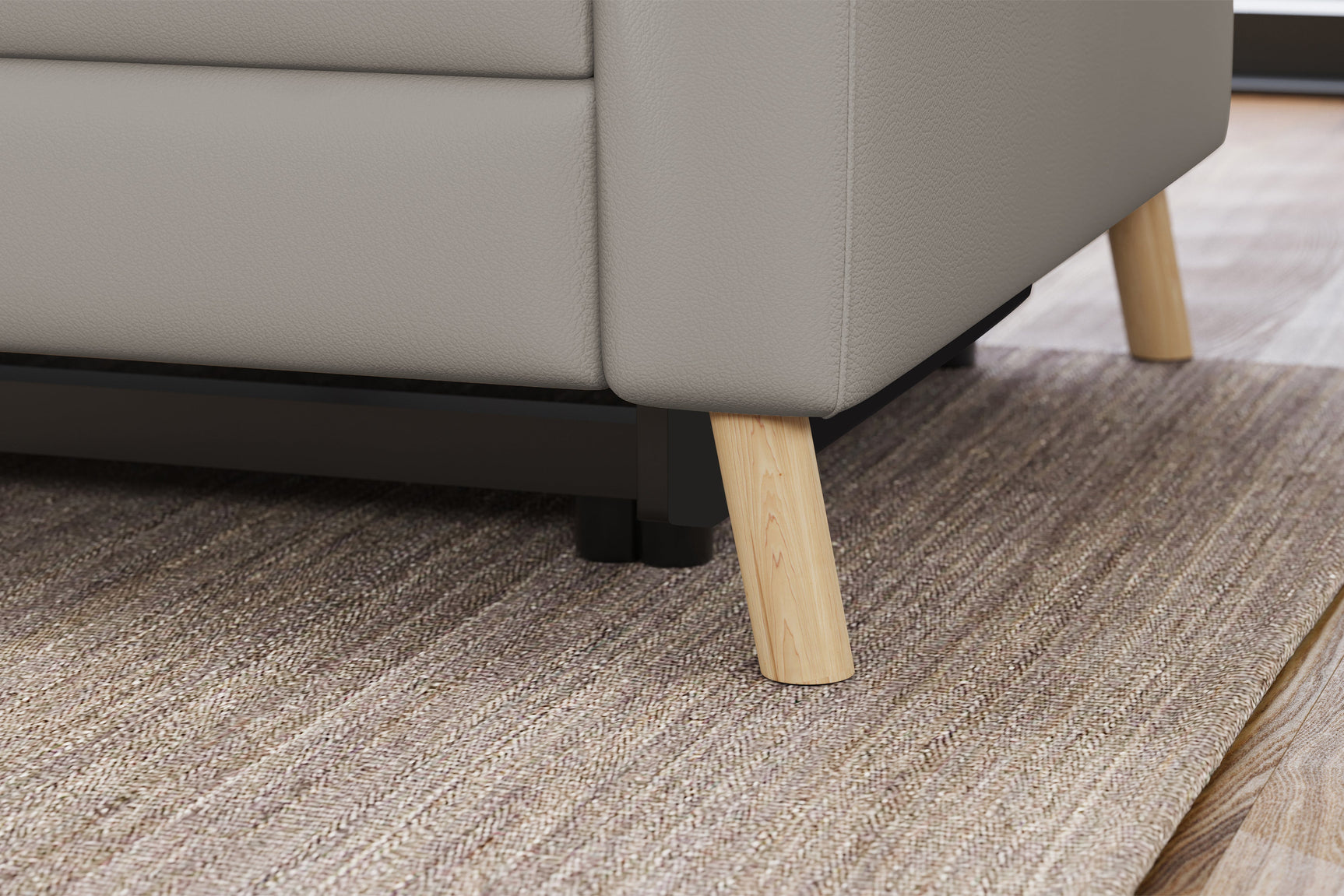 Elodie Leather Dual Recliner Lounge with Console