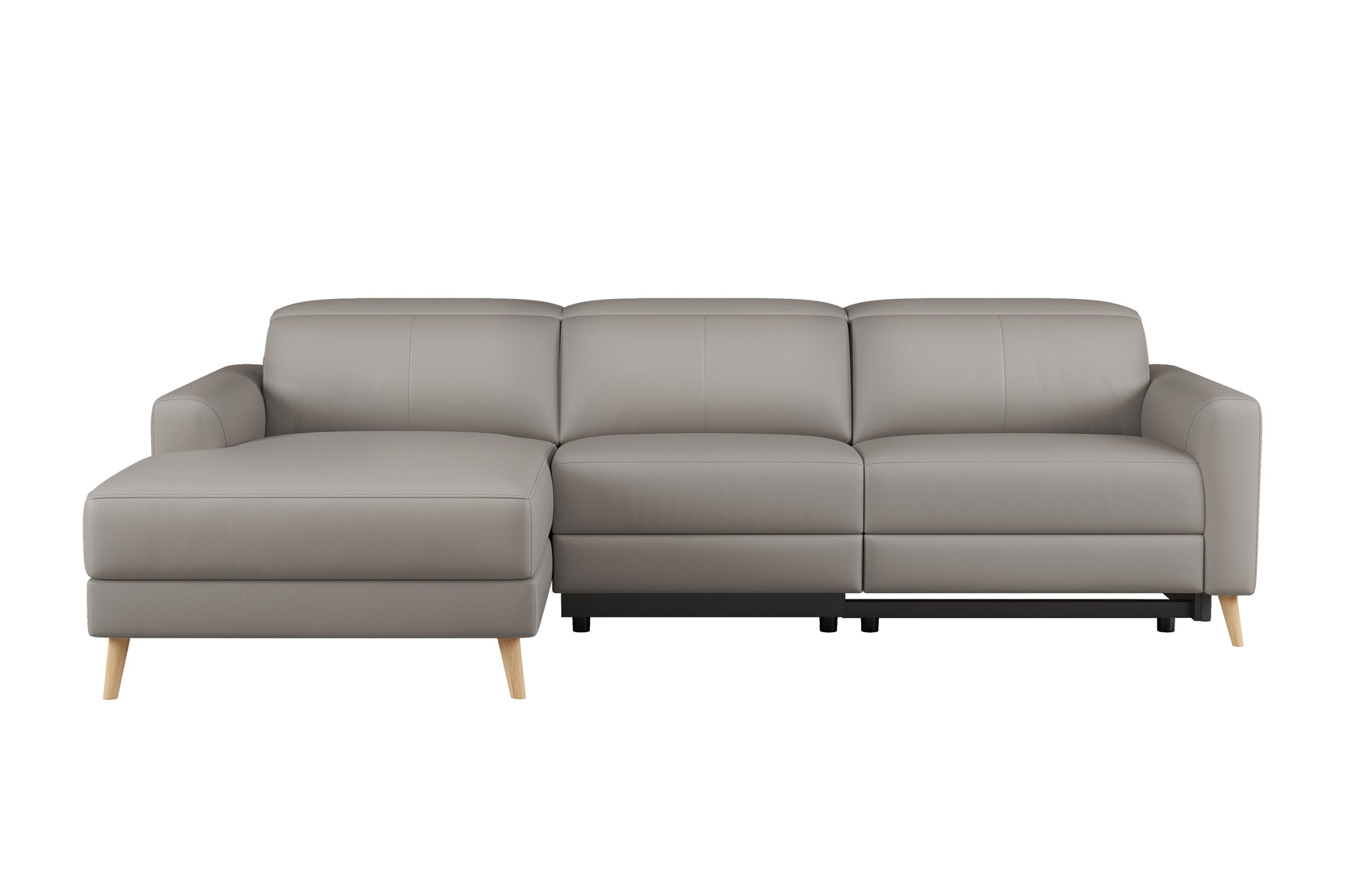 Elodie Leather Recliner Sectional Lounge