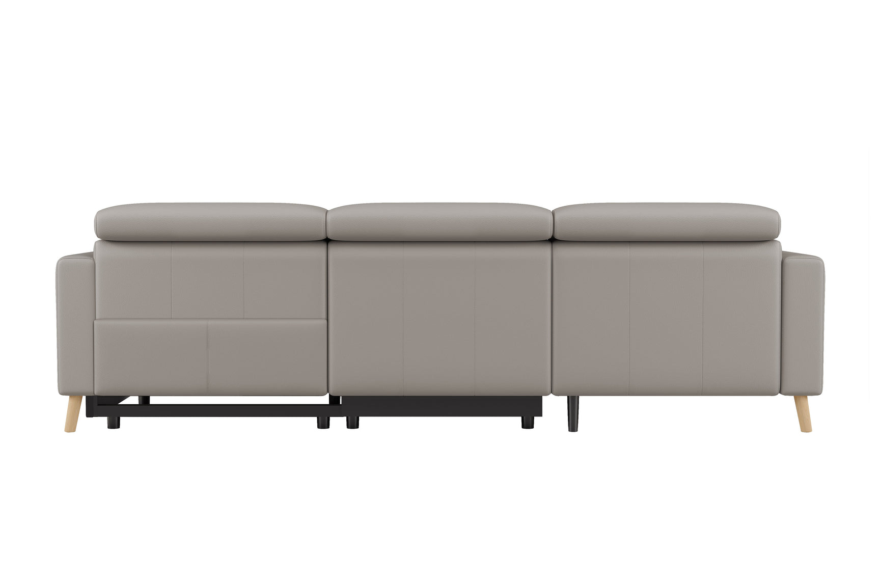 Elodie Leather Recliner Sectional Lounge