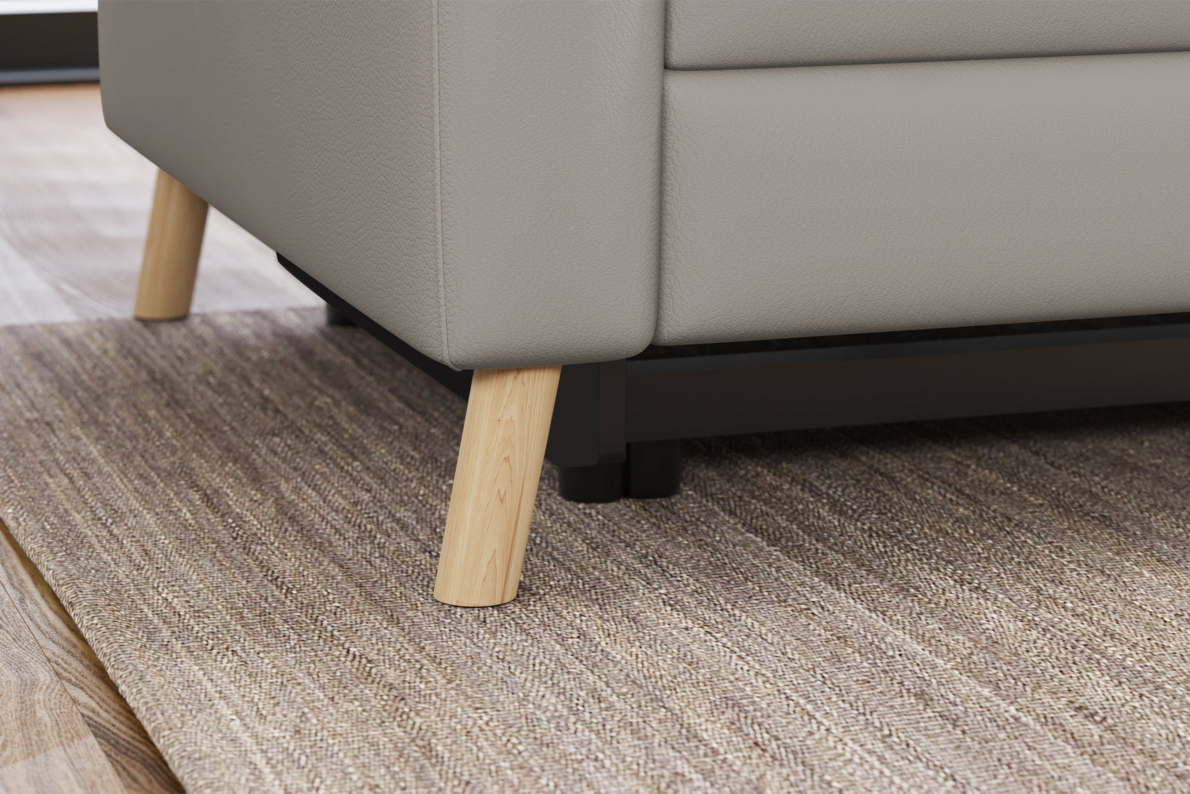 Elodie Leather Recliner Sectional Lounge