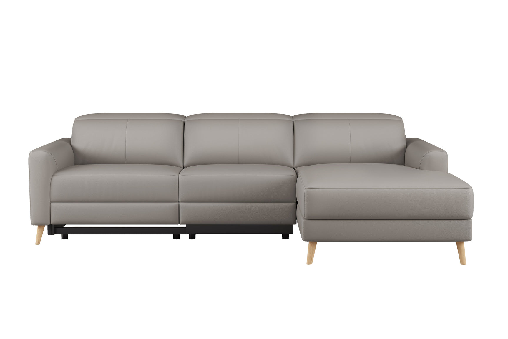 Elodie Leather Recliner Sectional Lounge